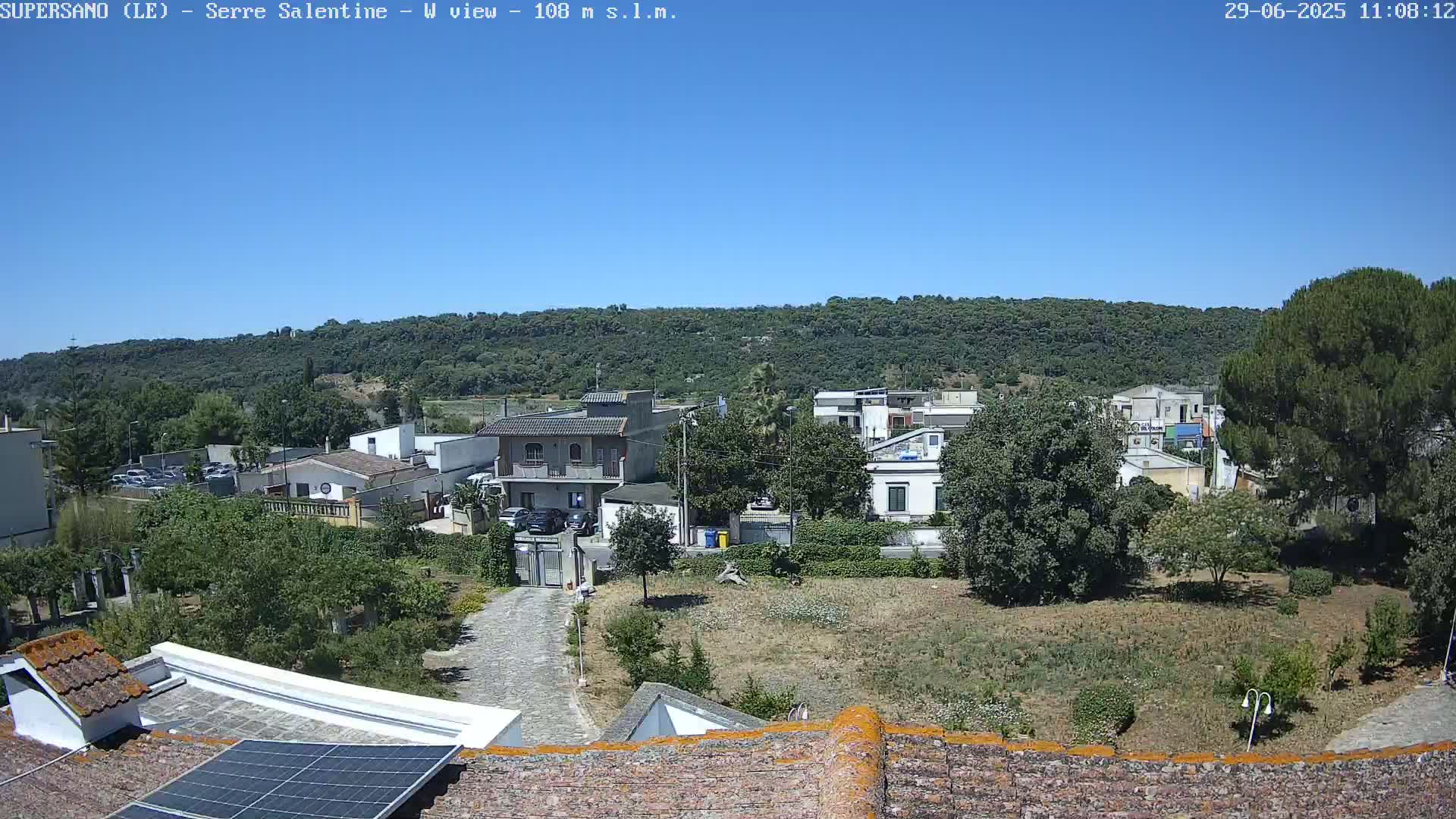 Supersano, Serre Salentine Live Cam - Lecce, Apulia, Italy