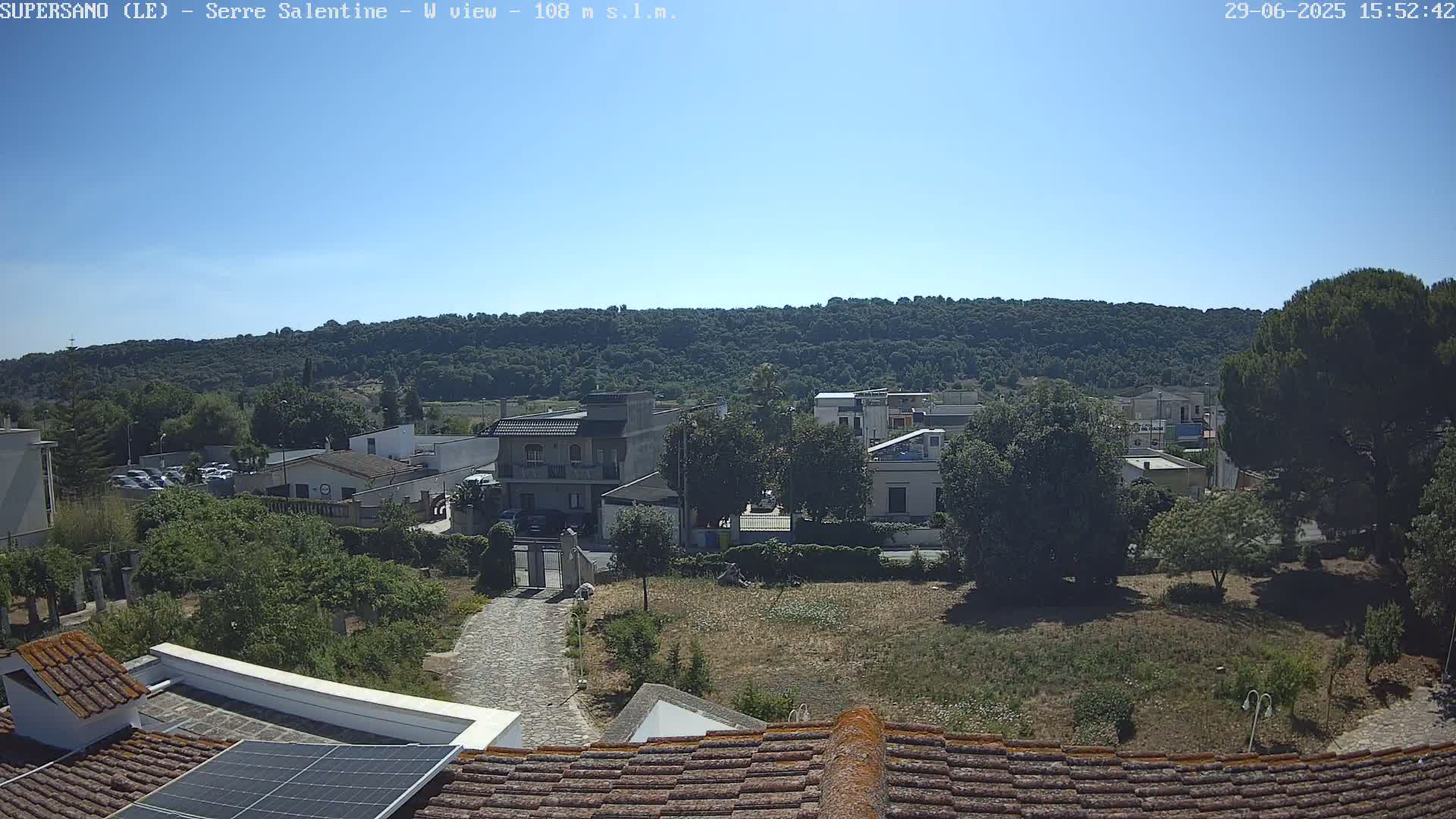 Supersano, Serre Salentine Live Cam - Lecce, Apulia, Italy