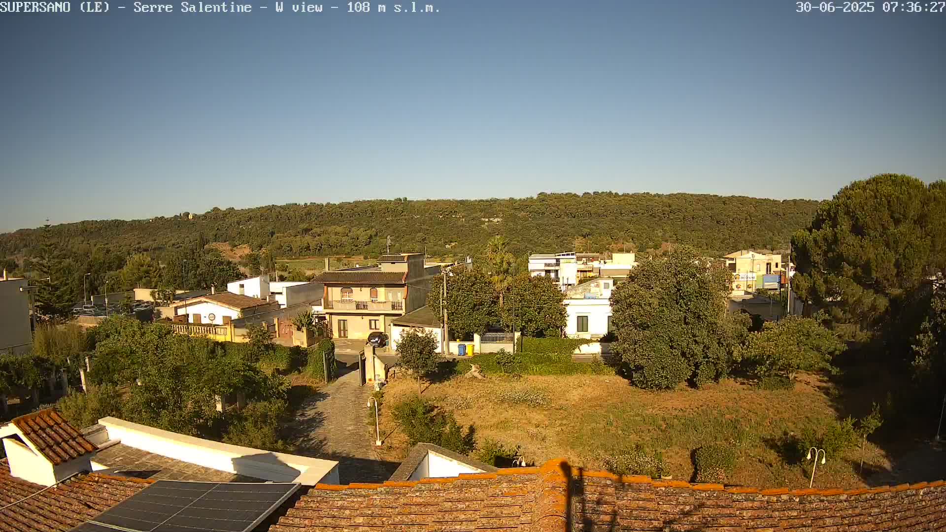 Supersano, Serre Salentine Live Cam - Lecce, Apulia, Italy