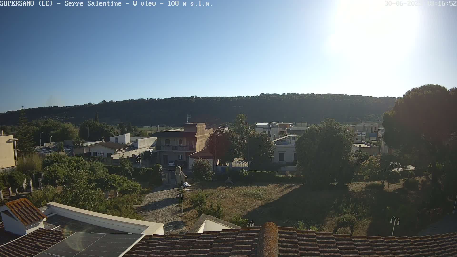 Supersano, Serre Salentine Live Cam - Lecce, Apulia, Italy