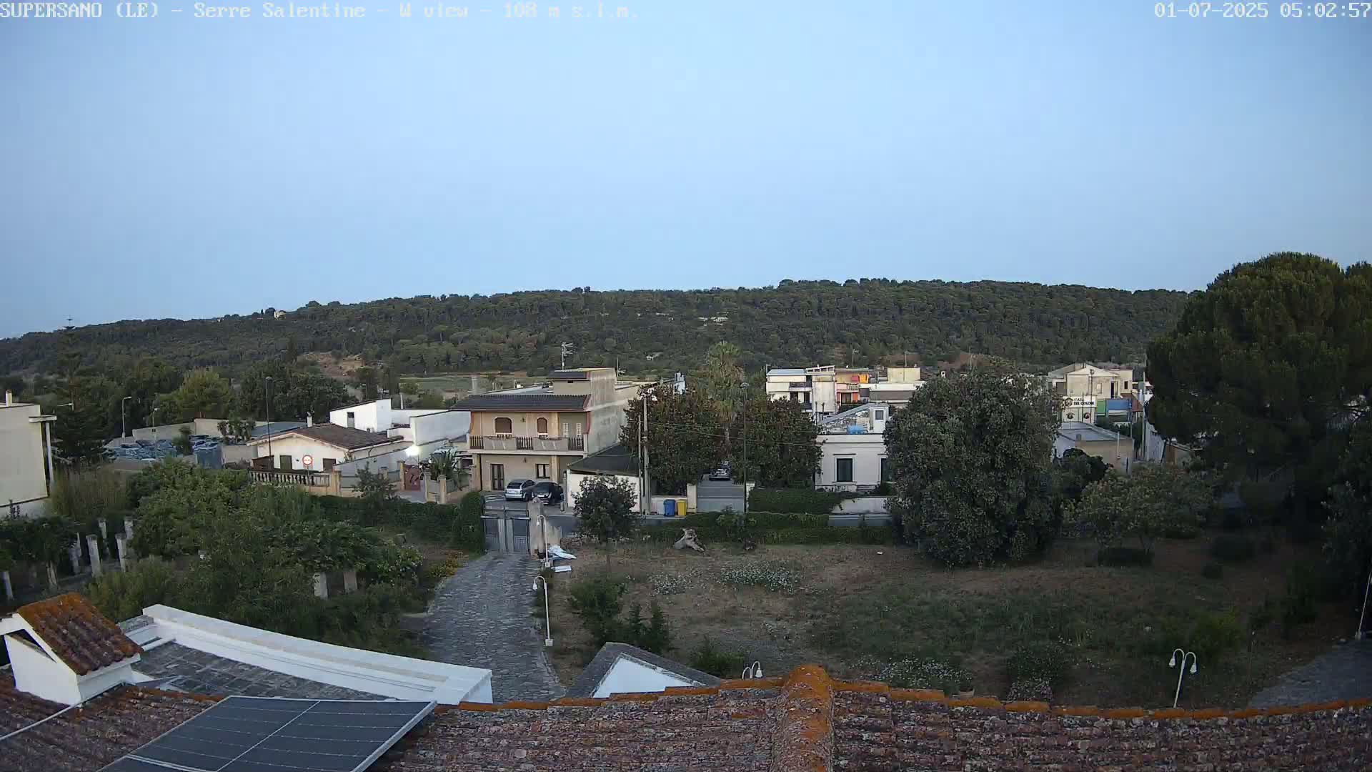 Supersano, Serre Salentine Live Cam - Lecce, Apulia, Italy