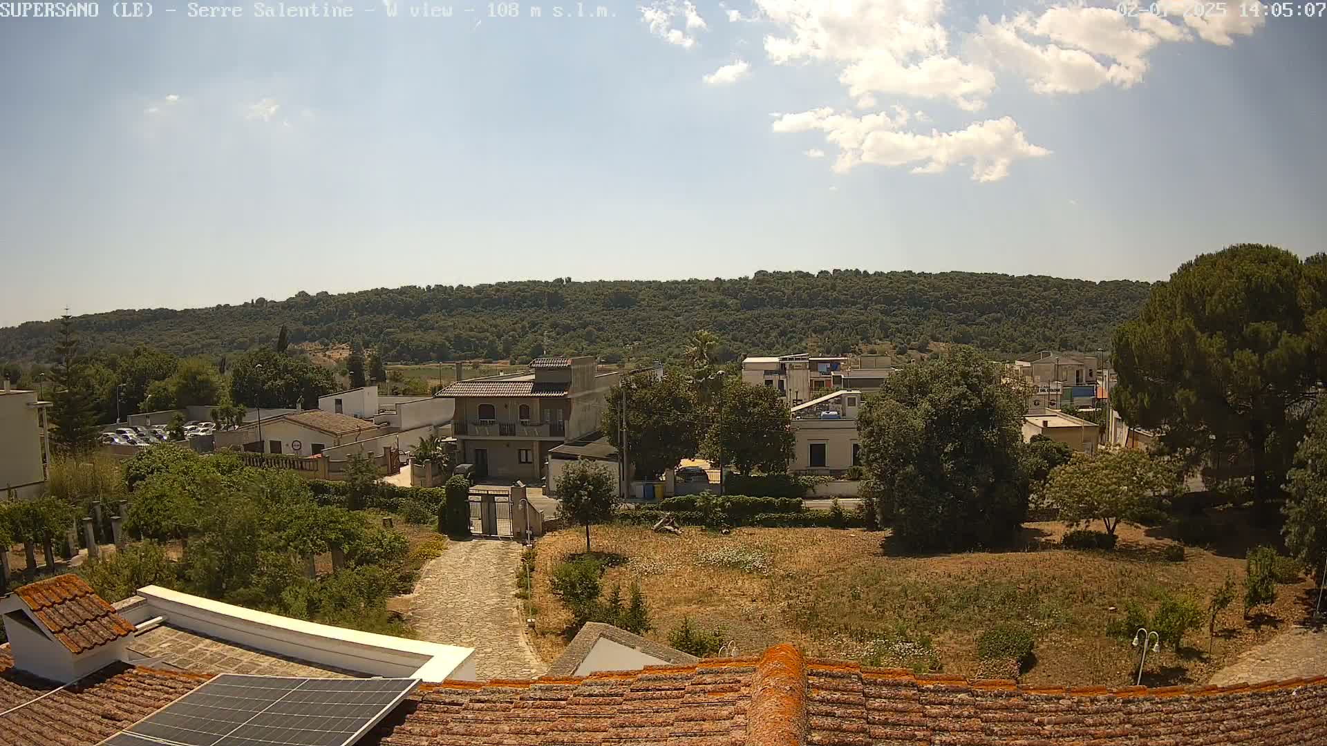 Supersano, Serre Salentine Live Cam - Lecce, Apulia, Italy