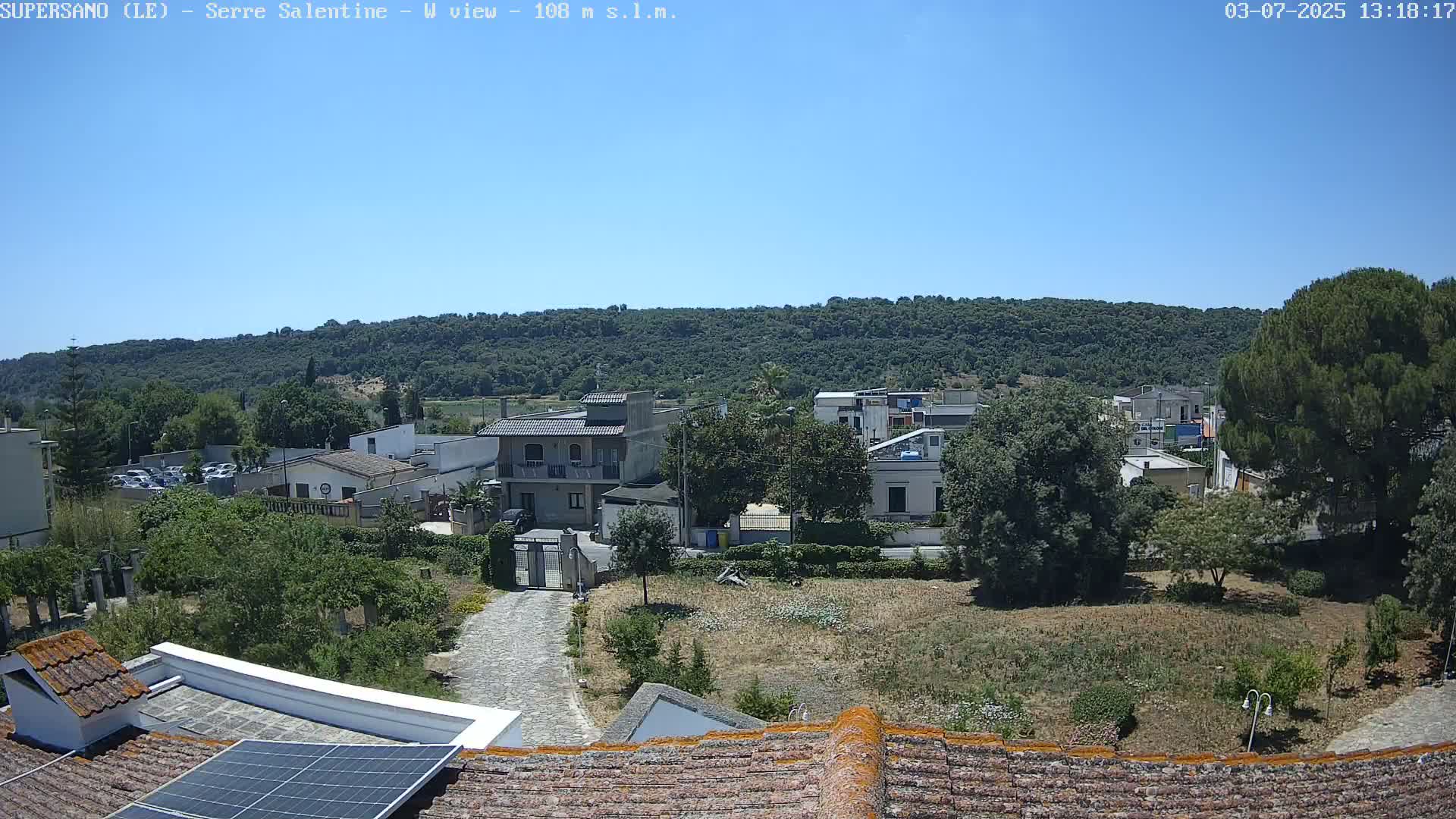 Supersano, Serre Salentine Live Cam - Lecce, Apulia, Italy