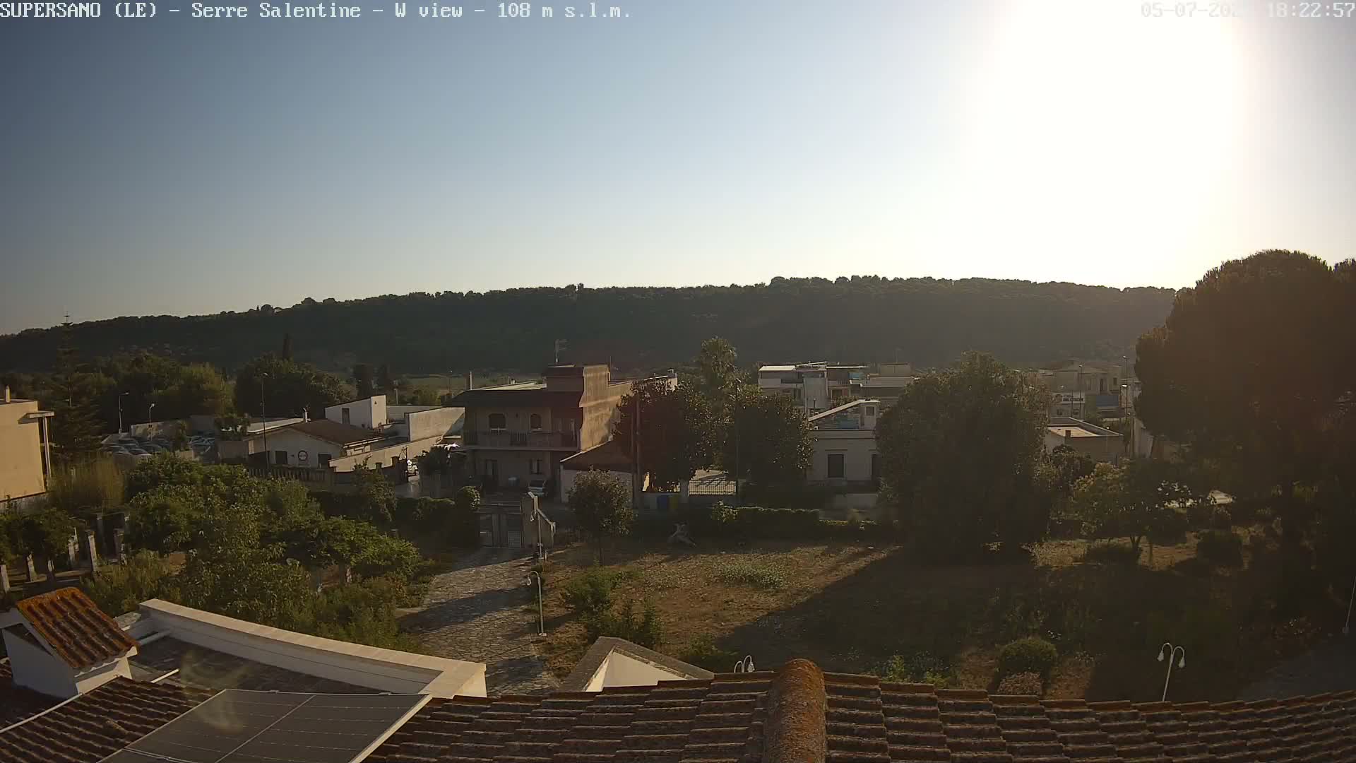 Supersano, Serre Salentine Live Cam - Lecce, Apulia, Italy