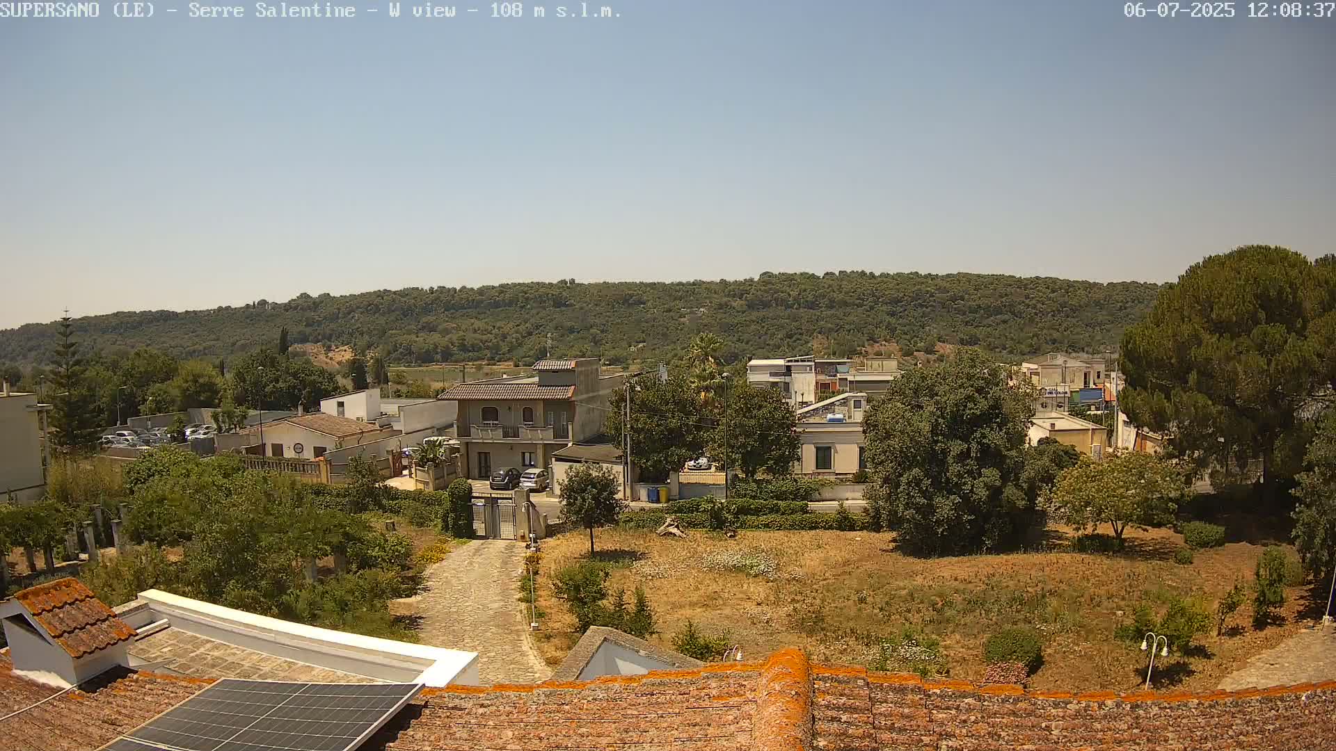 Supersano, Serre Salentine Live Cam - Lecce, Apulia, Italy