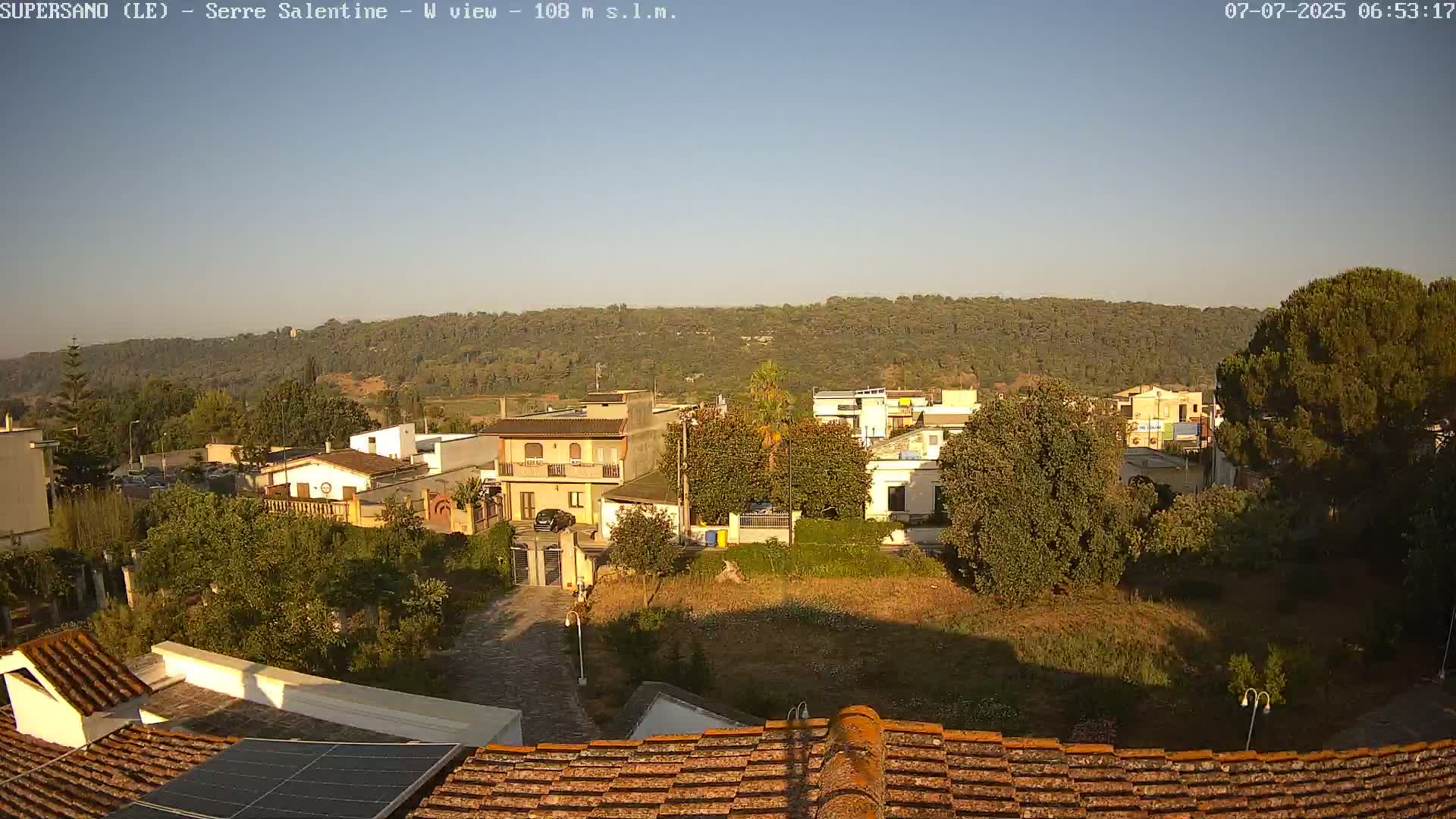 Supersano, Serre Salentine Live Cam - Lecce, Apulia, Italy