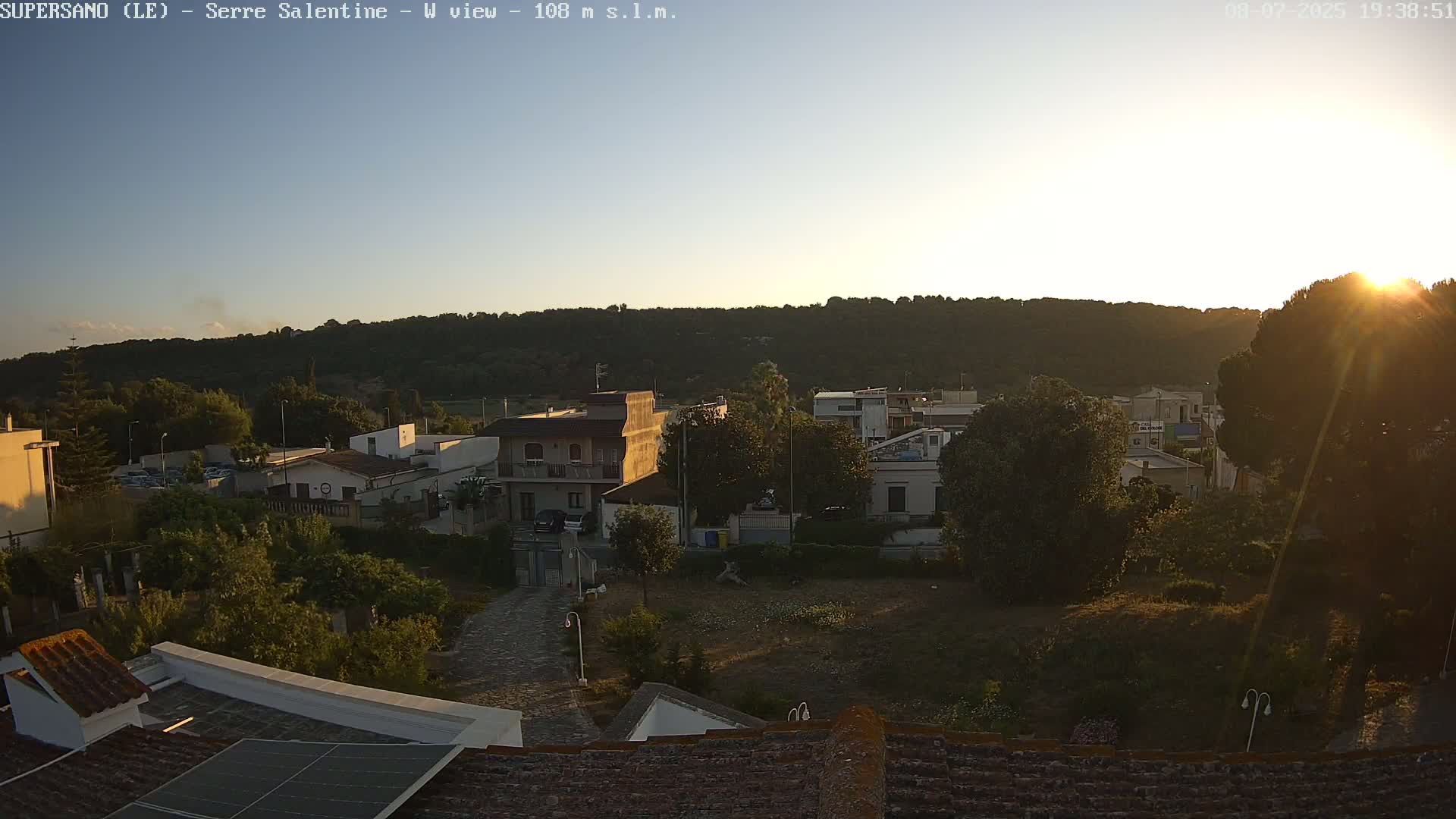 Supersano, Serre Salentine Live Cam - Lecce, Apulia, Italy