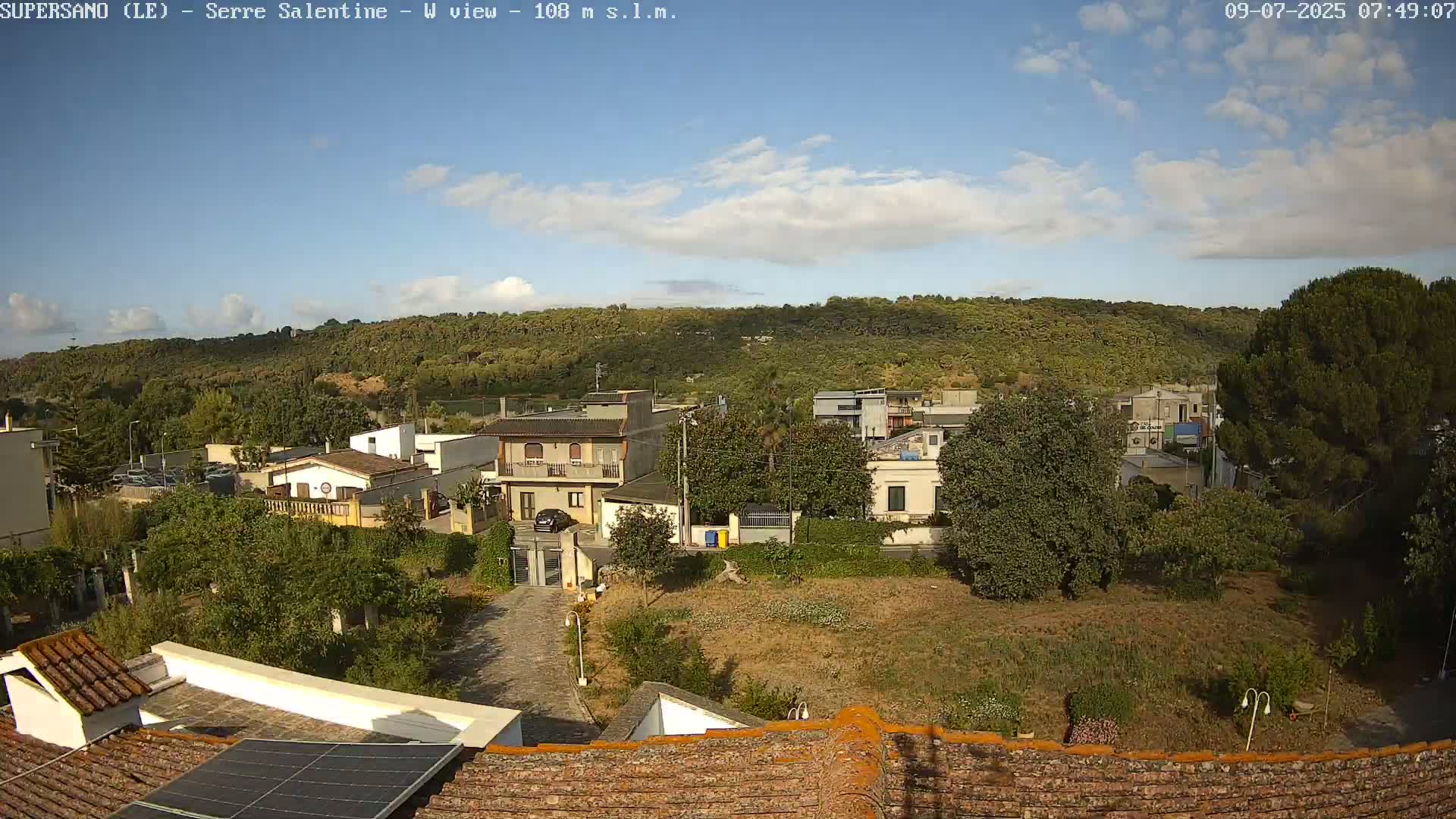 Supersano, Serre Salentine Live Cam - Lecce, Apulia, Italy
