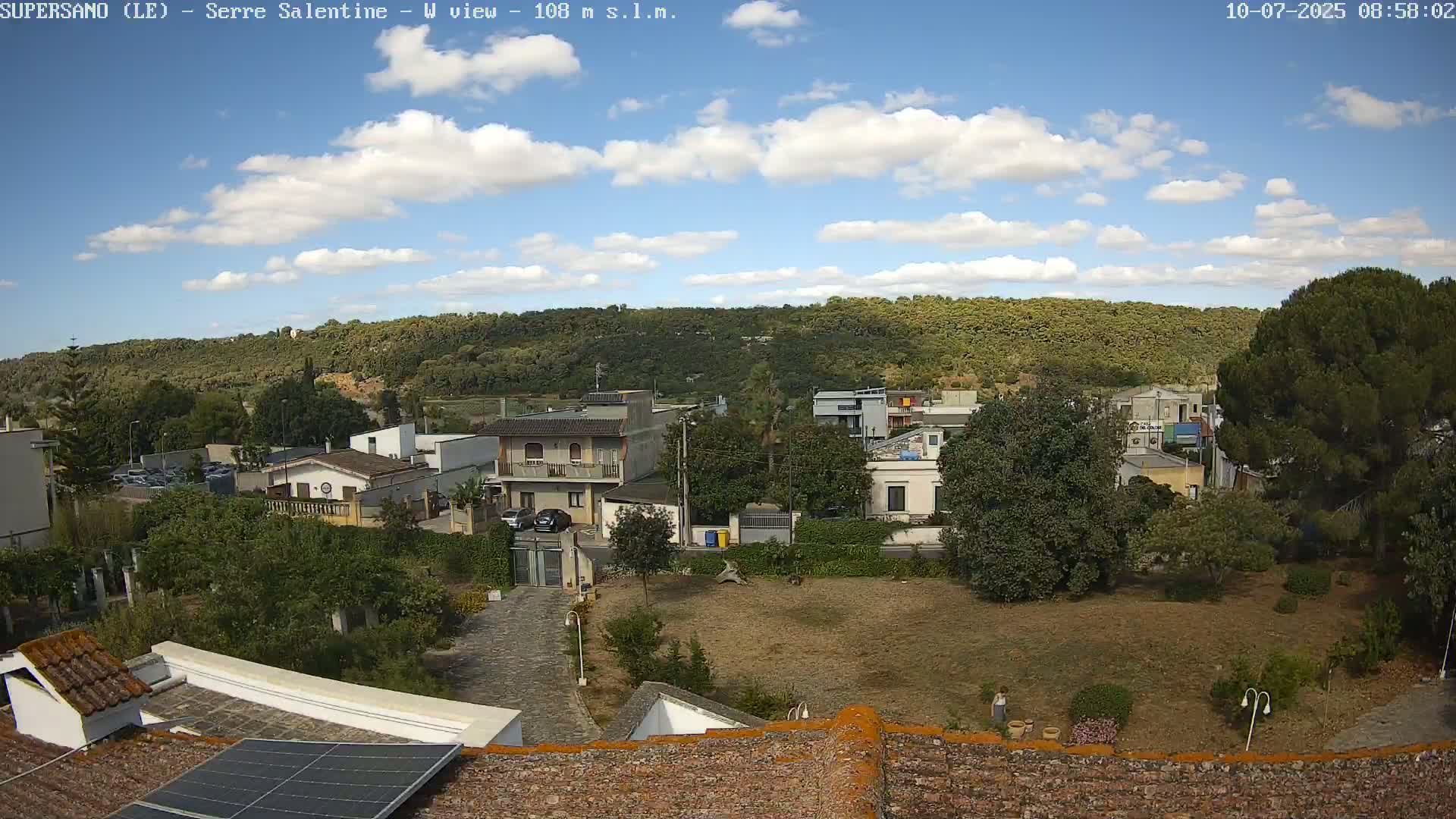 Supersano, Serre Salentine Live Cam - Lecce, Apulia, Italy