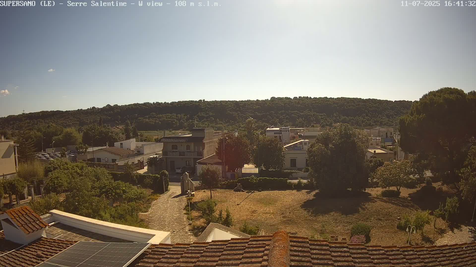 Supersano, Serre Salentine Live Cam - Lecce, Apulia, Italy