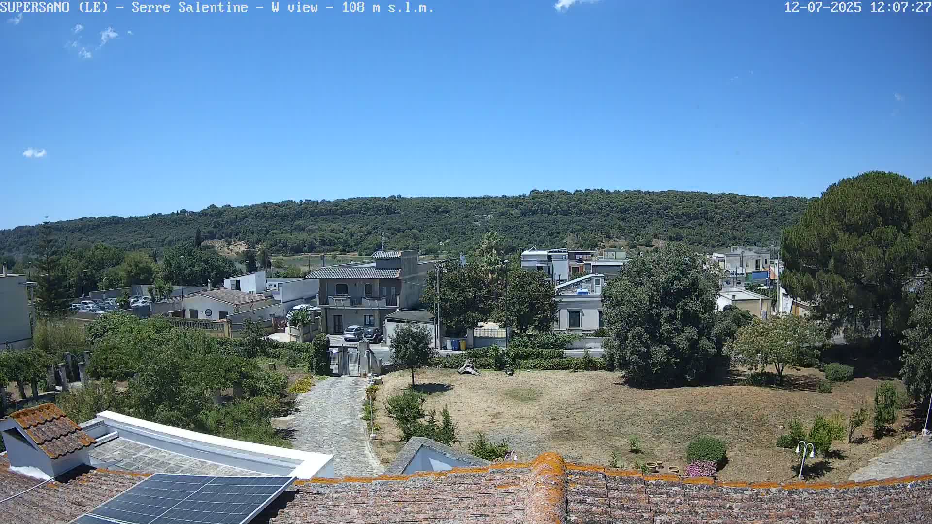 Supersano, Serre Salentine Live Cam - Lecce, Apulia, Italy