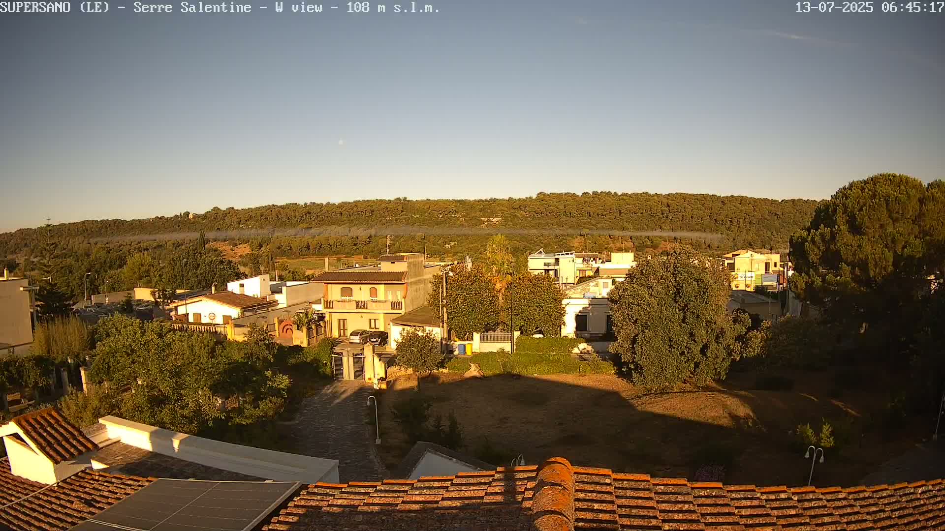 Supersano, Serre Salentine Live Cam - Lecce, Apulia, Italy