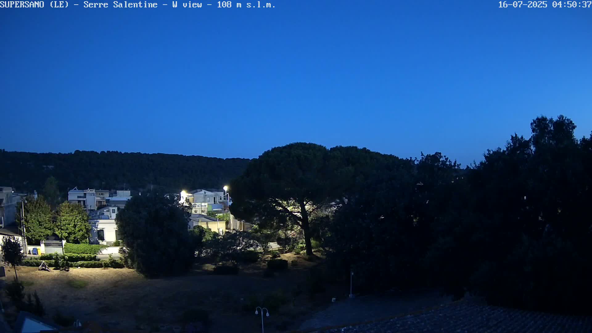 Supersano, Serre Salentine Live Cam - Lecce, Apulia, Italy