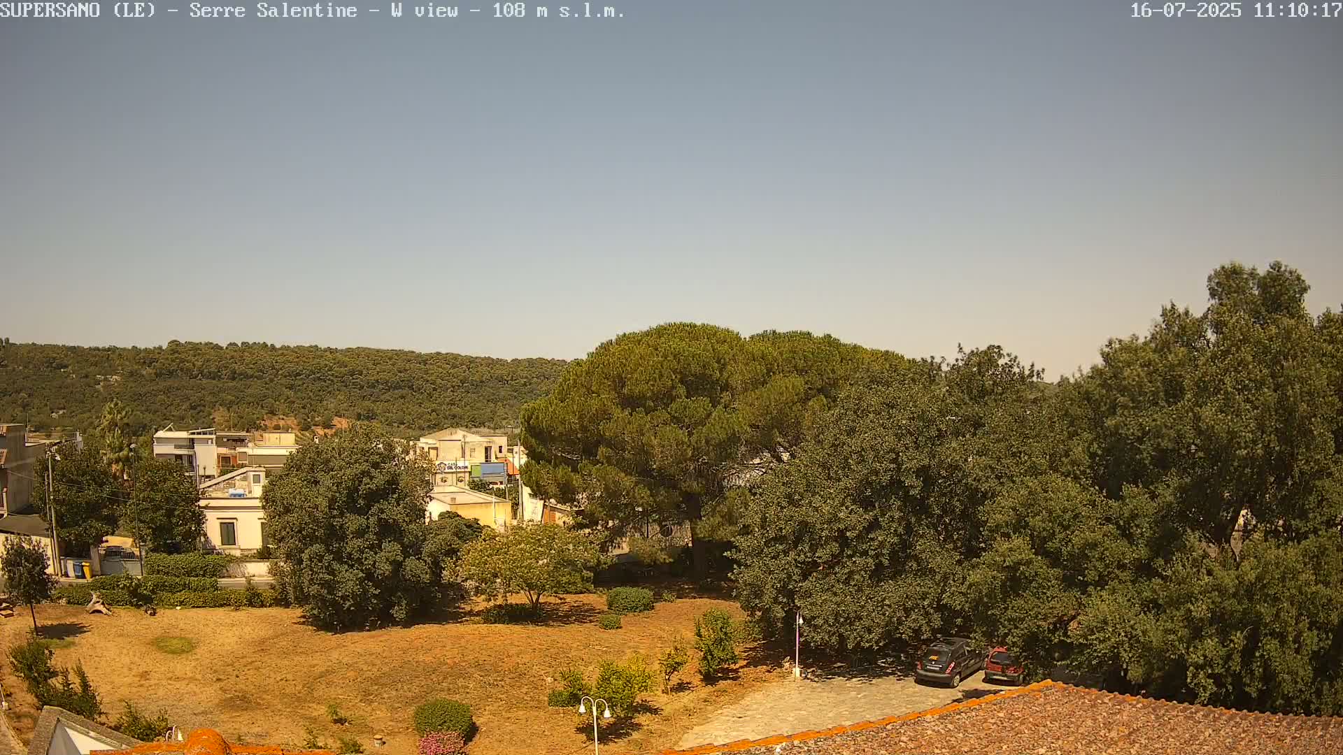 Supersano, Serre Salentine Live Cam - Lecce, Apulia, Italy