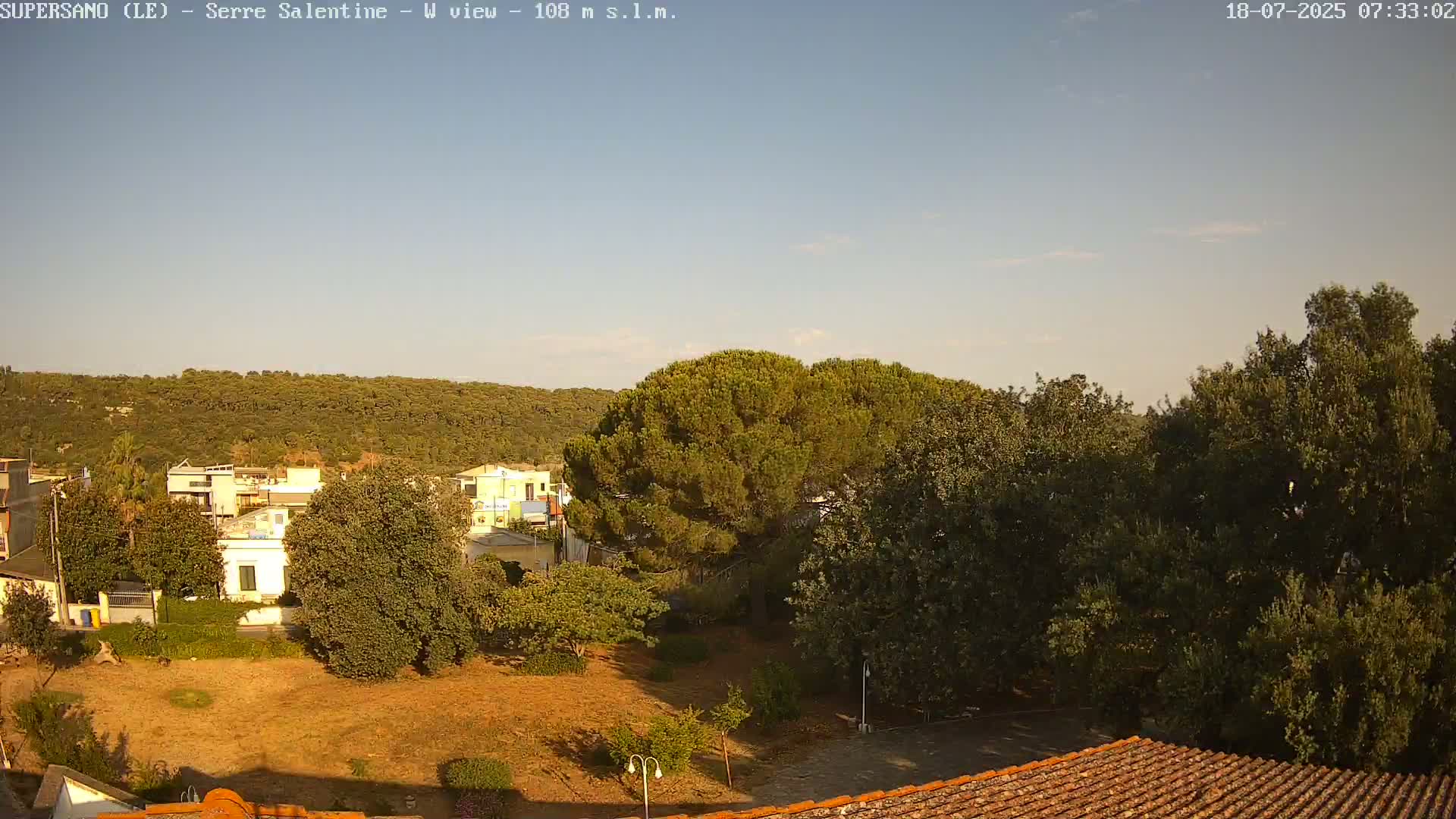 Supersano, Serre Salentine Live Cam - Lecce, Apulia, Italy