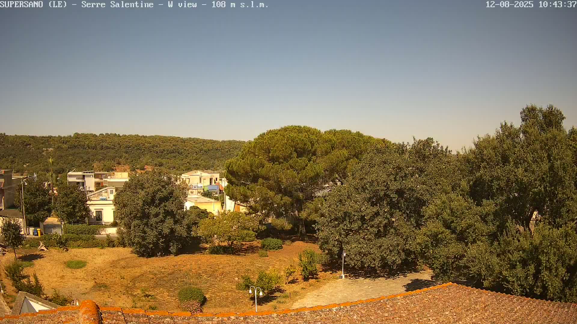 Supersano, Serre Salentine Live Cam - Lecce, Apulia, Italy