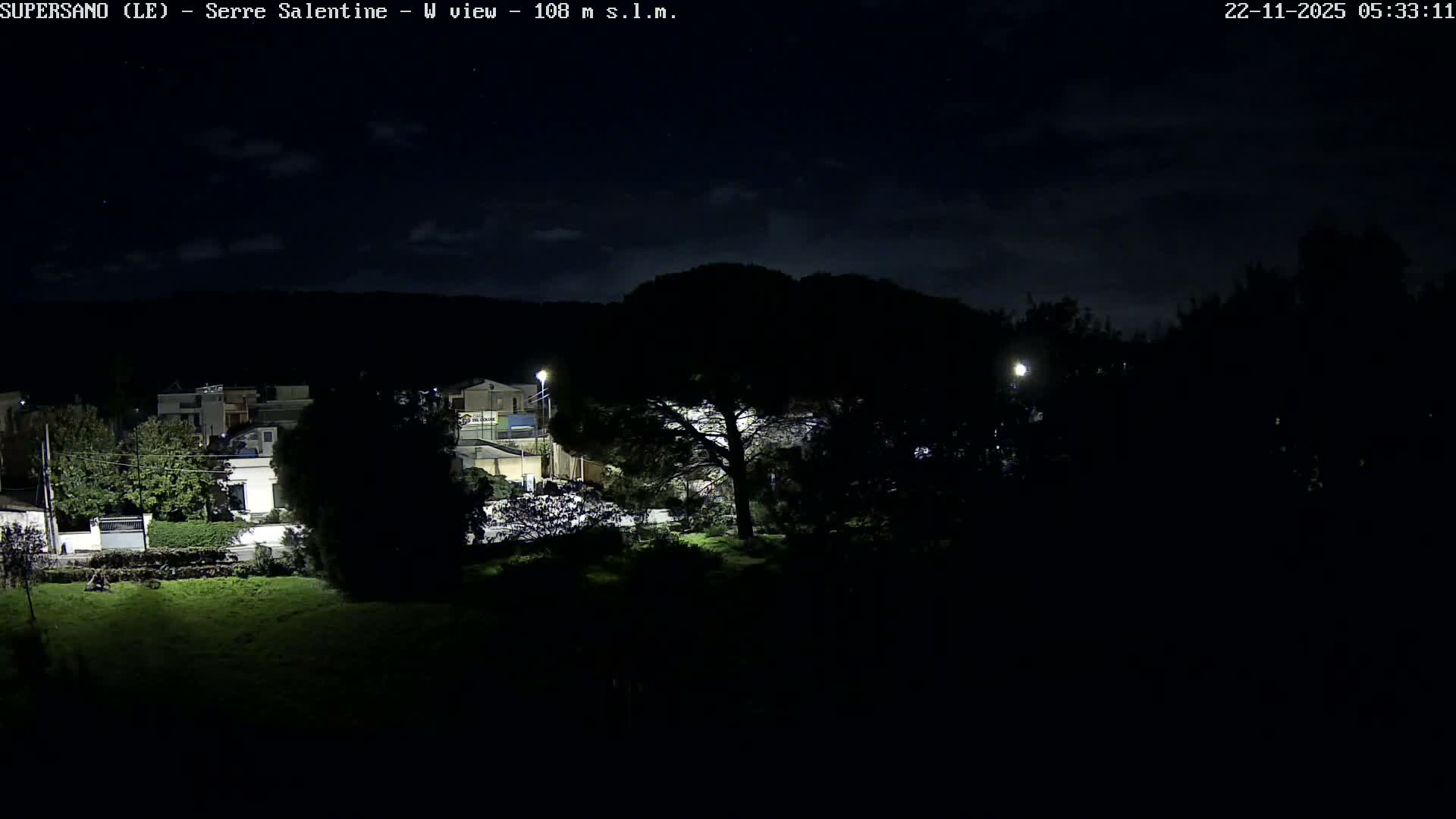 Supersano, Serre Salentine Live Cam - Lecce, Apulia, Italy