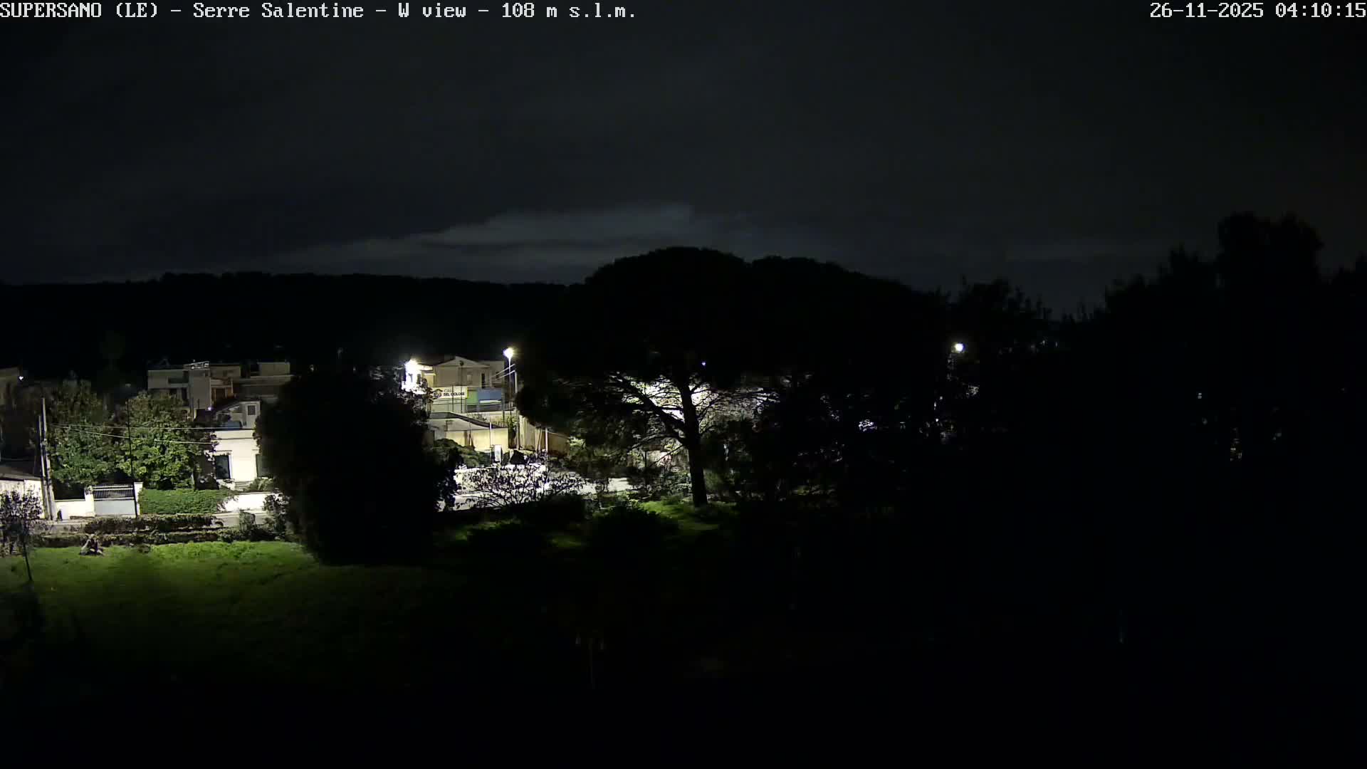 Supersano, Serre Salentine Live Cam - Lecce, Apulia, Italy