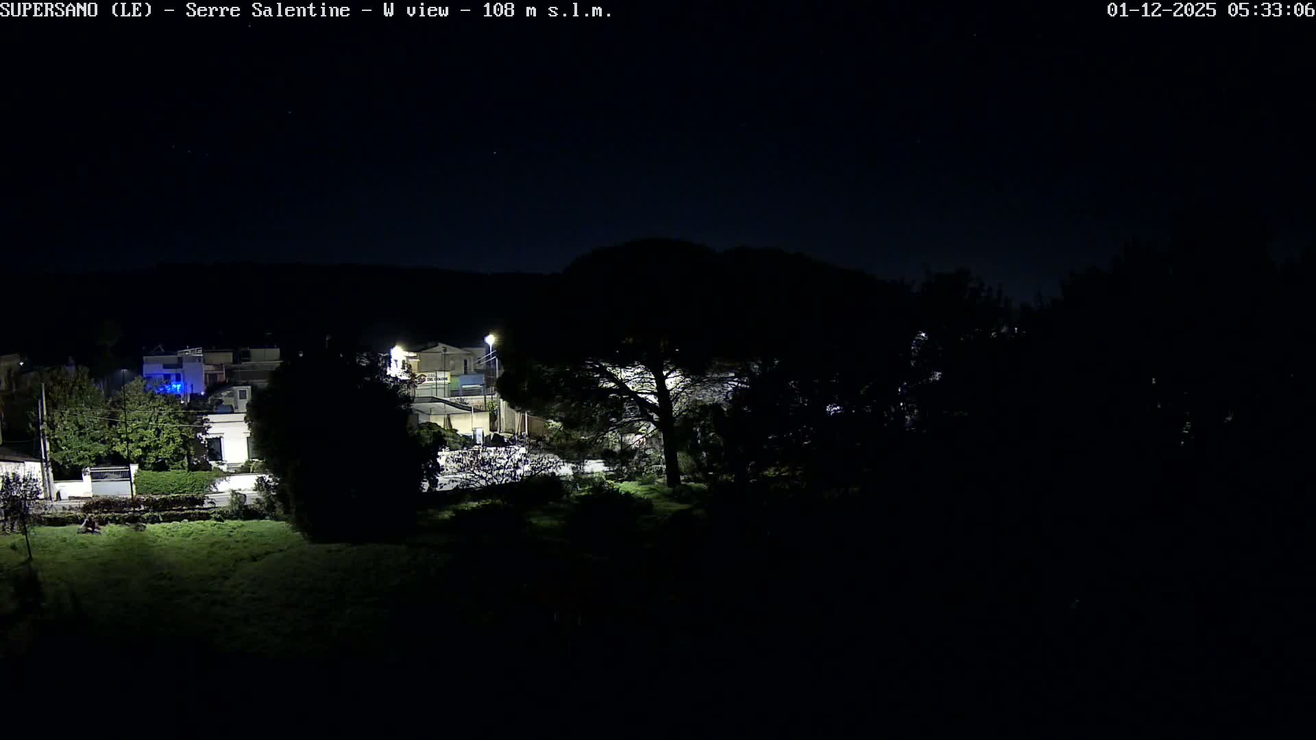 Supersano, Serre Salentine Live Cam - Lecce, Apulia, Italy