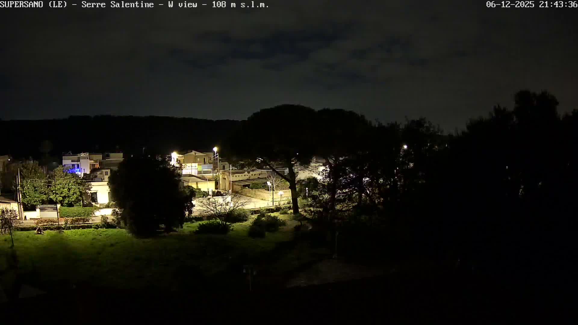 Supersano, Serre Salentine Live Cam - Lecce, Apulia, Italy