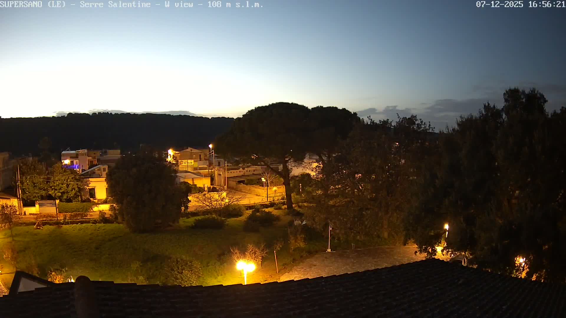 Supersano, Serre Salentine Live Cam - Lecce, Apulia, Italy