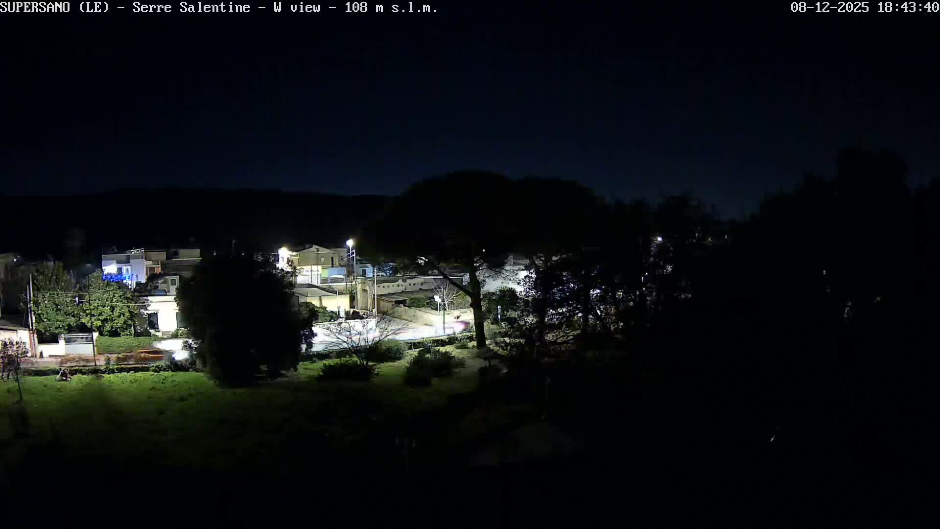 Supersano, Serre Salentine Live Cam - Lecce, Apulia, Italy