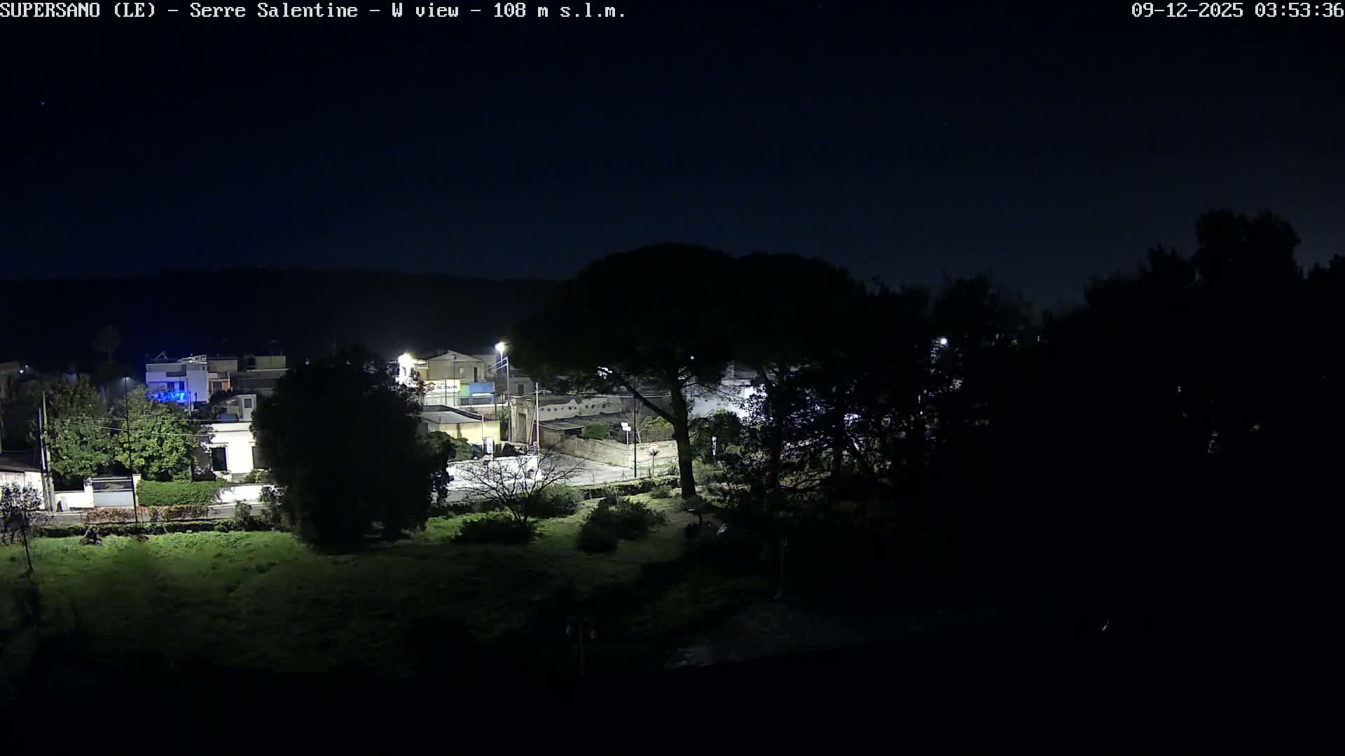 Supersano, Serre Salentine Live Cam - Lecce, Apulia, Italy