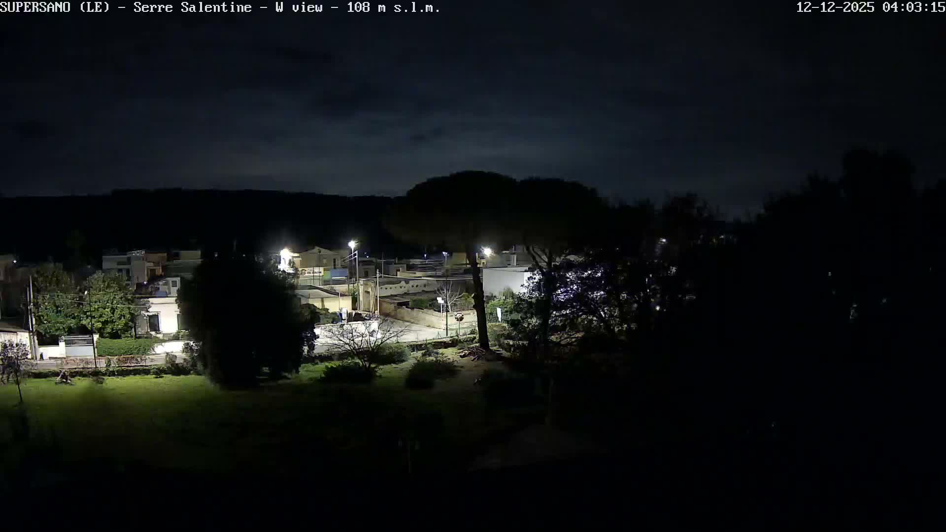 Supersano, Serre Salentine Live Cam - Lecce, Apulia, Italy