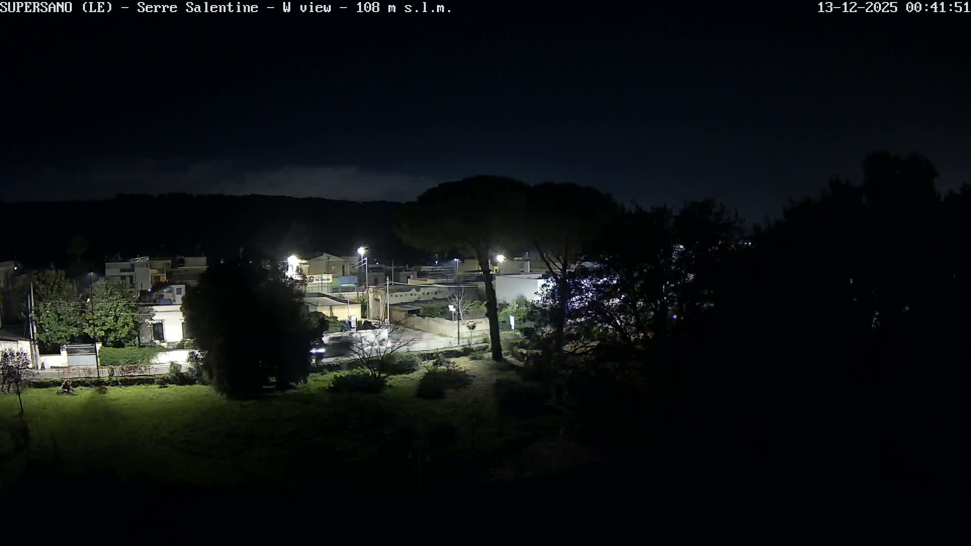 Supersano, Serre Salentine Live Cam - Lecce, Apulia, Italy