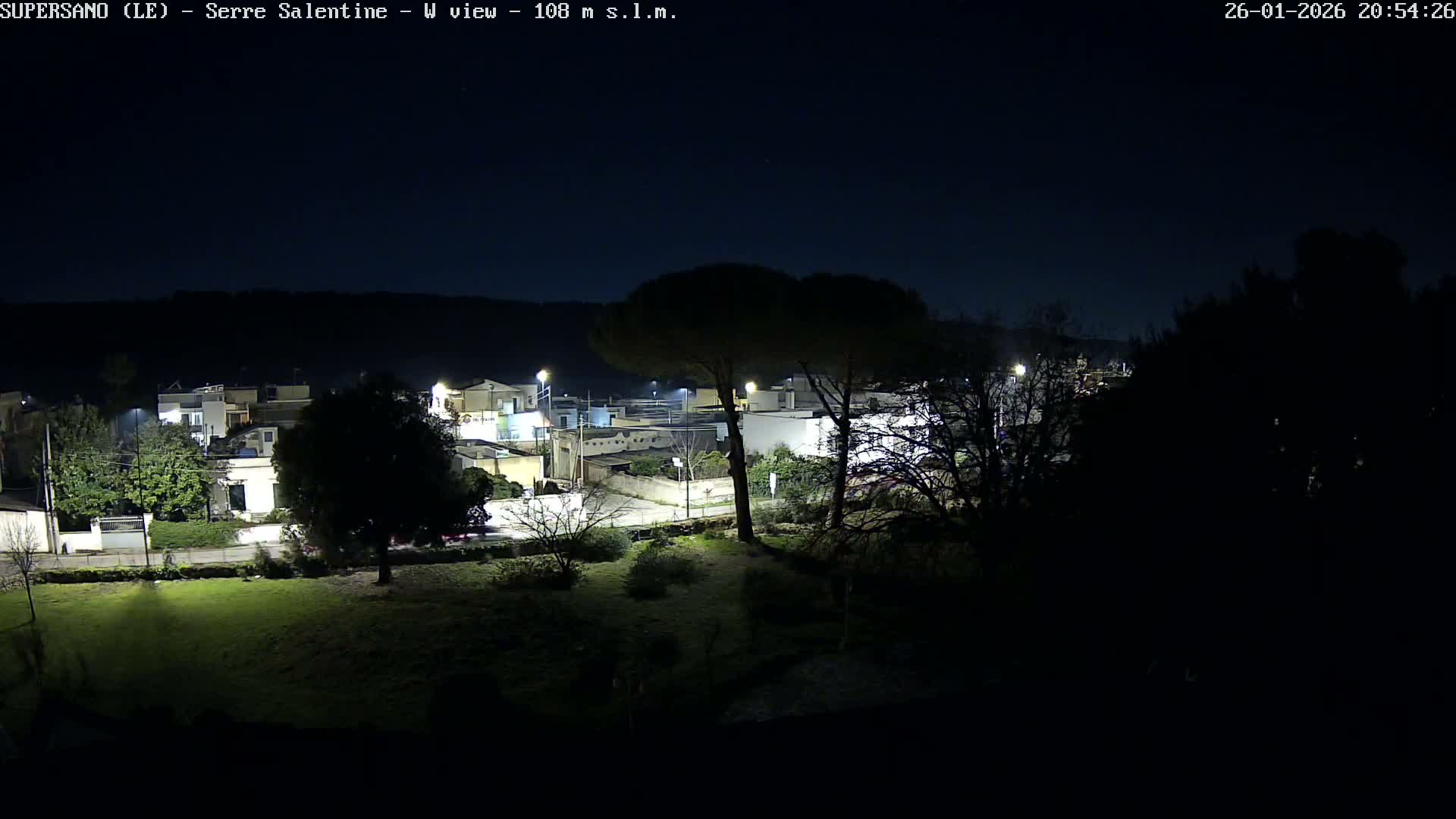 Supersano, Serre Salentine Live Cam - Lecce, Apulia, Italy