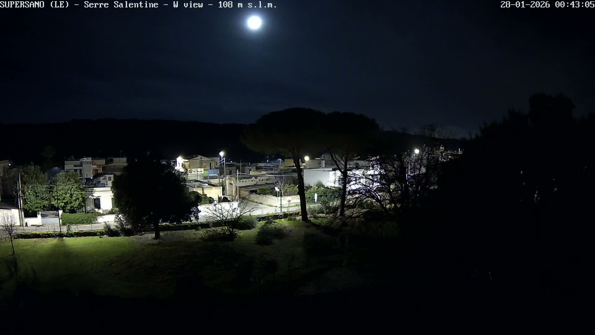 Supersano, Serre Salentine Live Cam - Lecce, Apulia, Italy