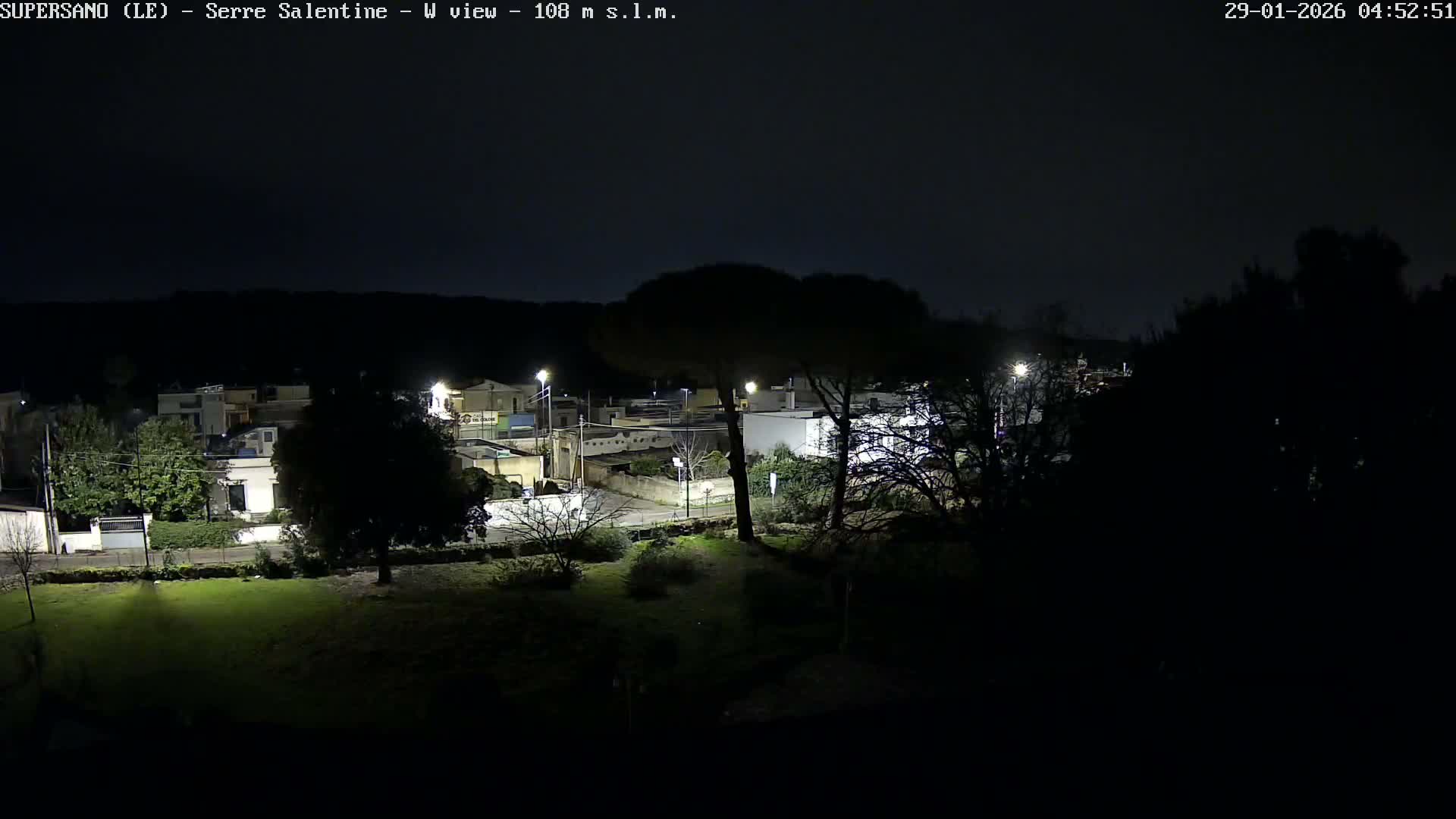 Supersano, Serre Salentine Live Cam - Lecce, Apulia, Italy