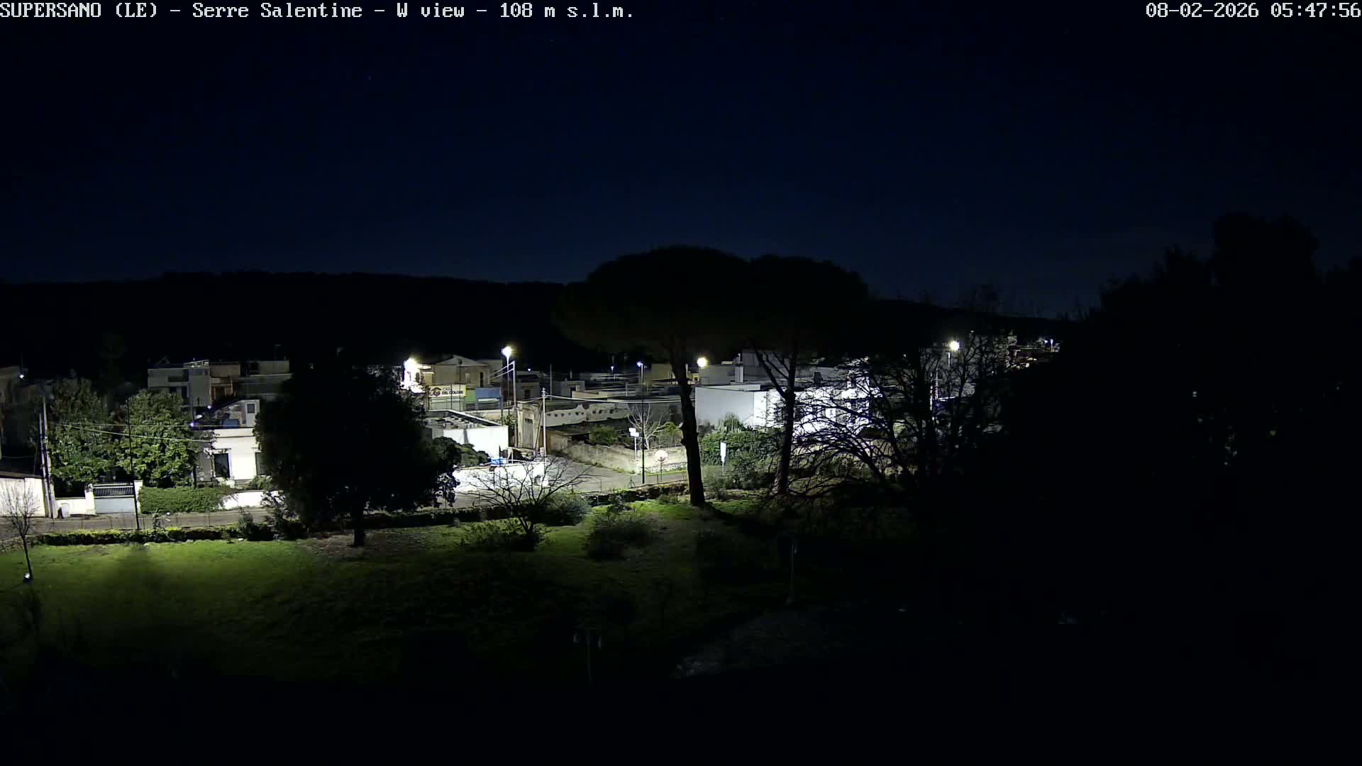 Supersano, Serre Salentine Live Cam - Lecce, Apulia, Italy