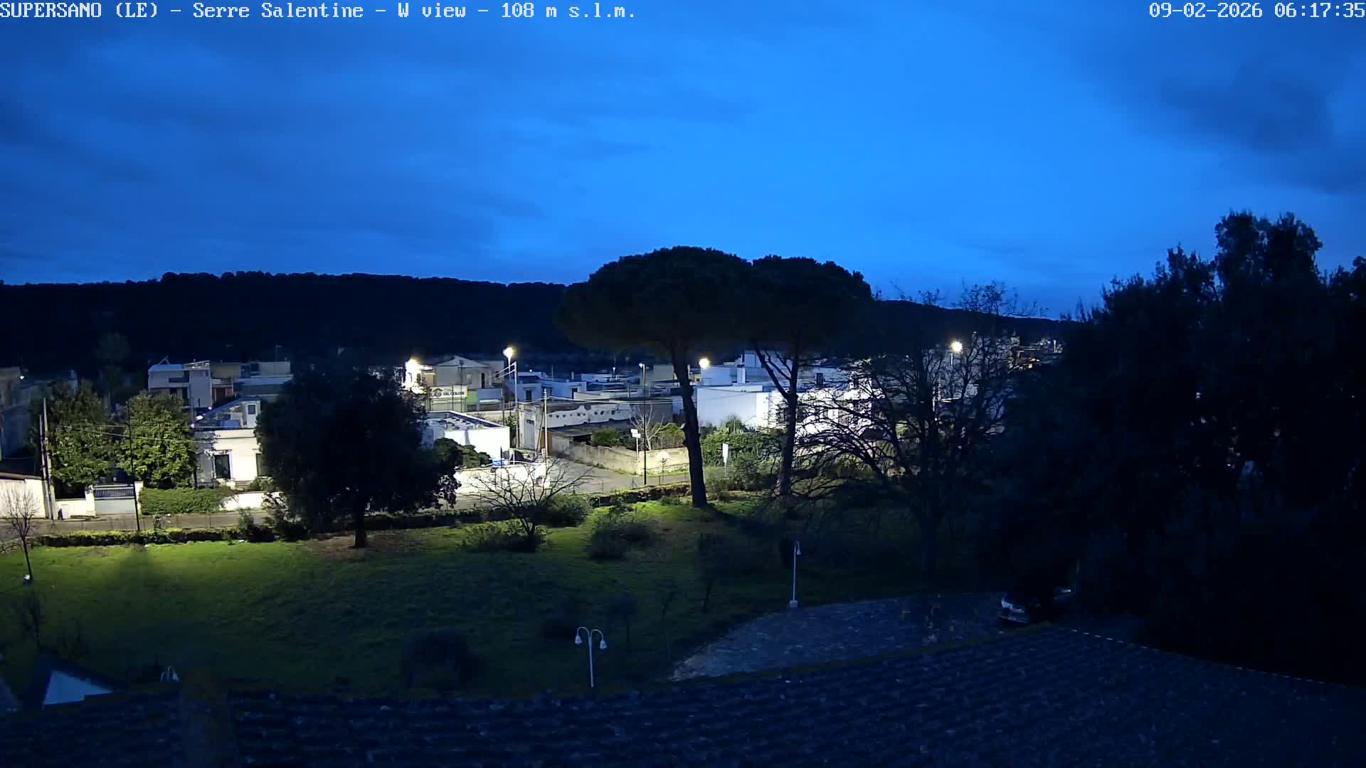 Supersano, Serre Salentine Live Cam - Lecce, Apulia, Italy