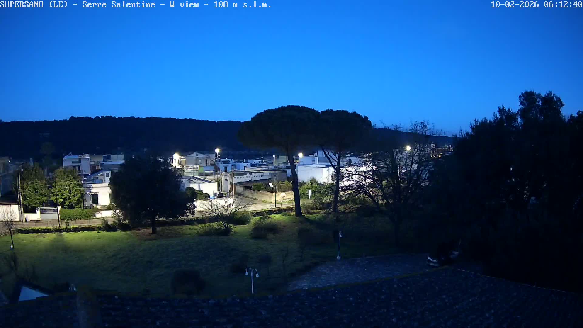 Supersano, Serre Salentine Live Cam - Lecce, Apulia, Italy