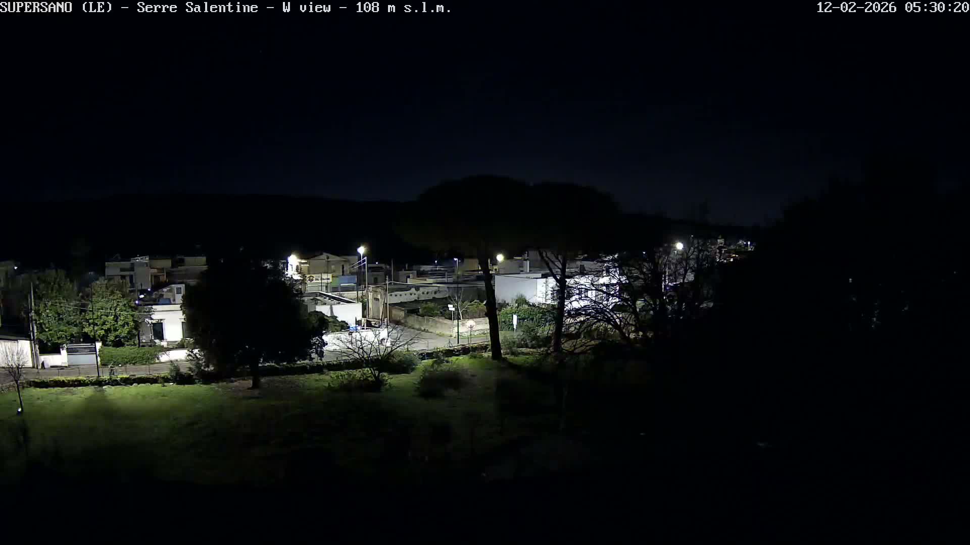 Supersano, Serre Salentine Live Cam - Lecce, Apulia, Italy