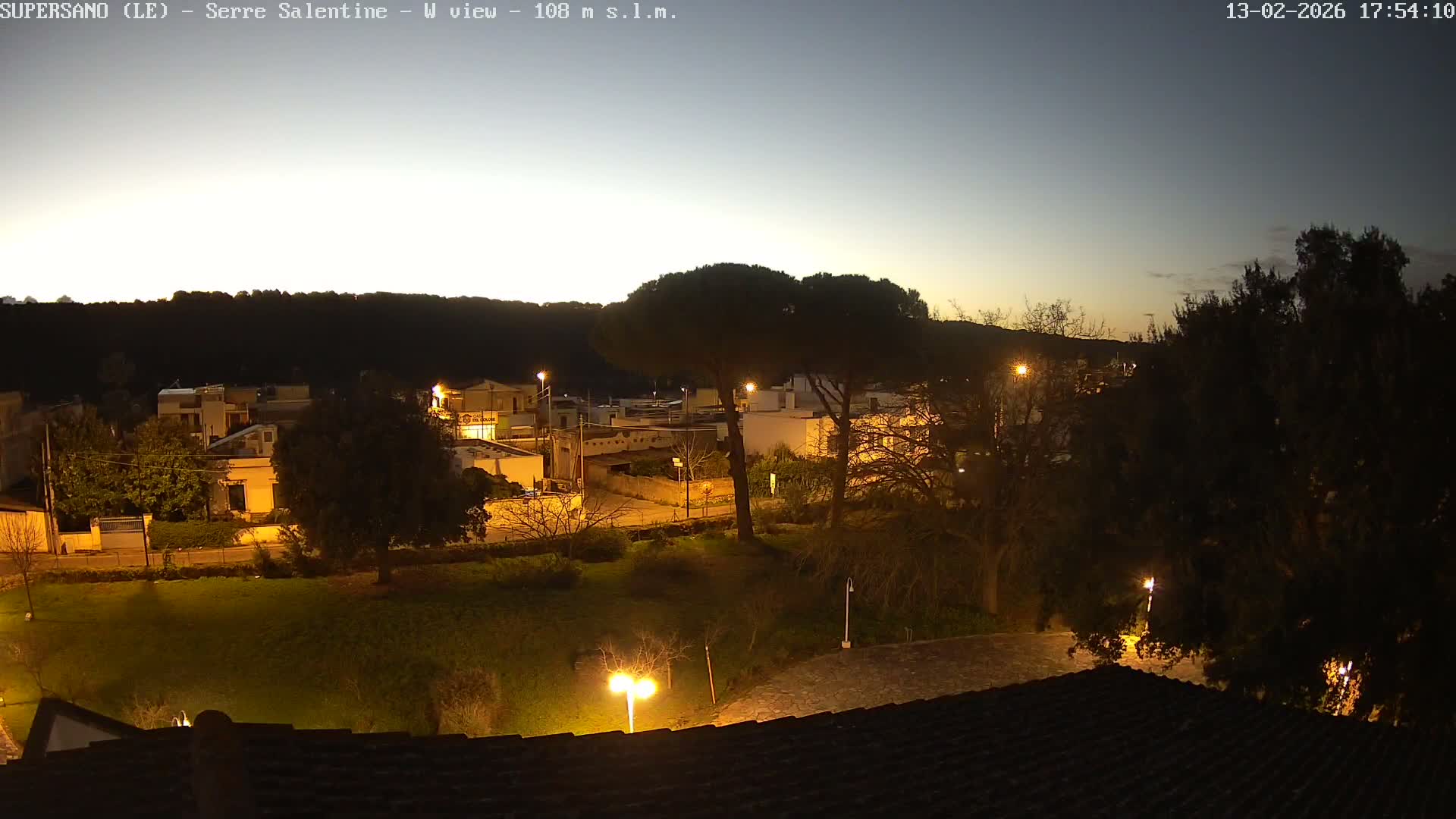 Supersano, Serre Salentine Live Cam - Lecce, Apulia, Italy