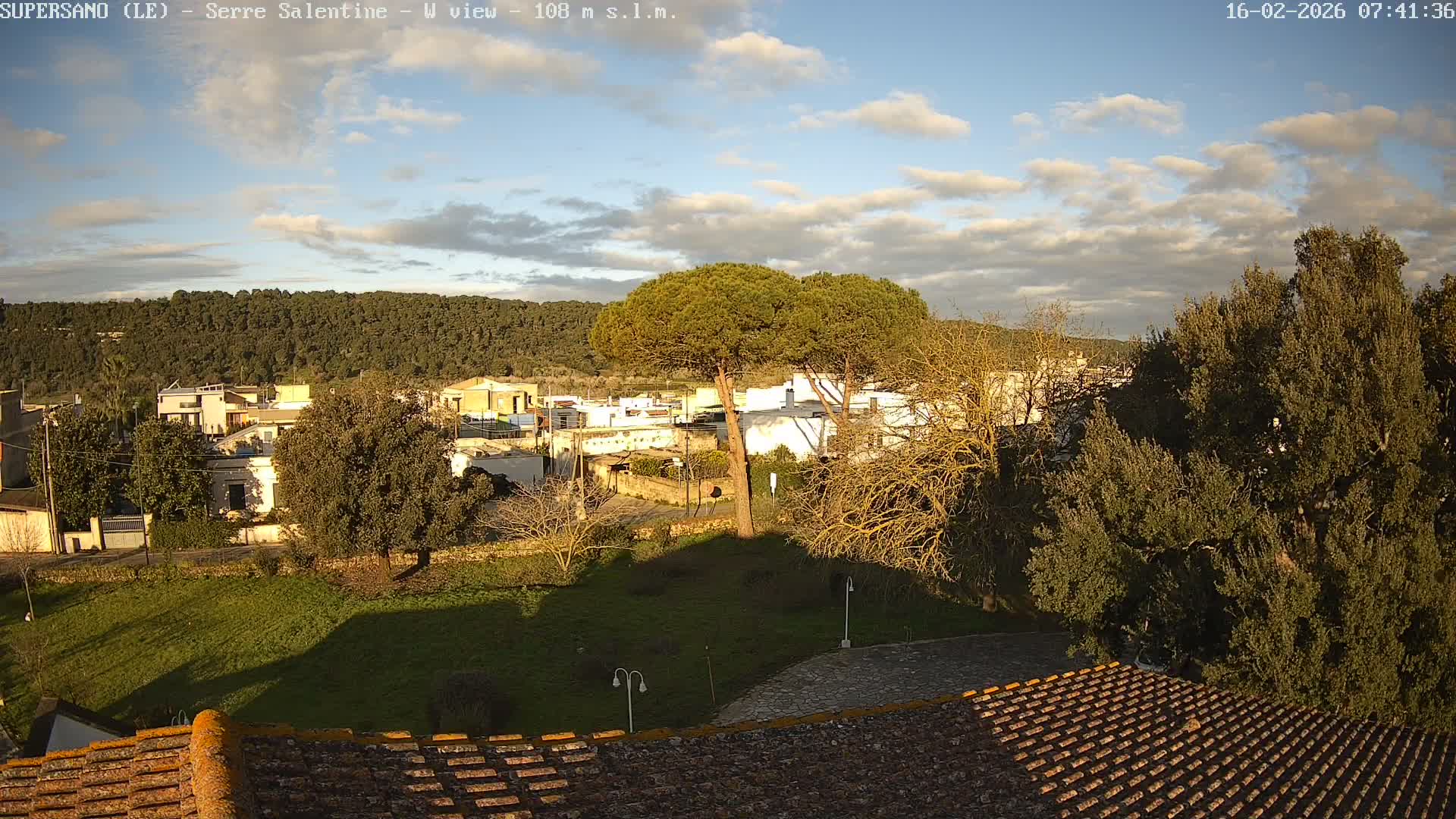 Supersano, Serre Salentine Live Cam - Lecce, Apulia, Italy