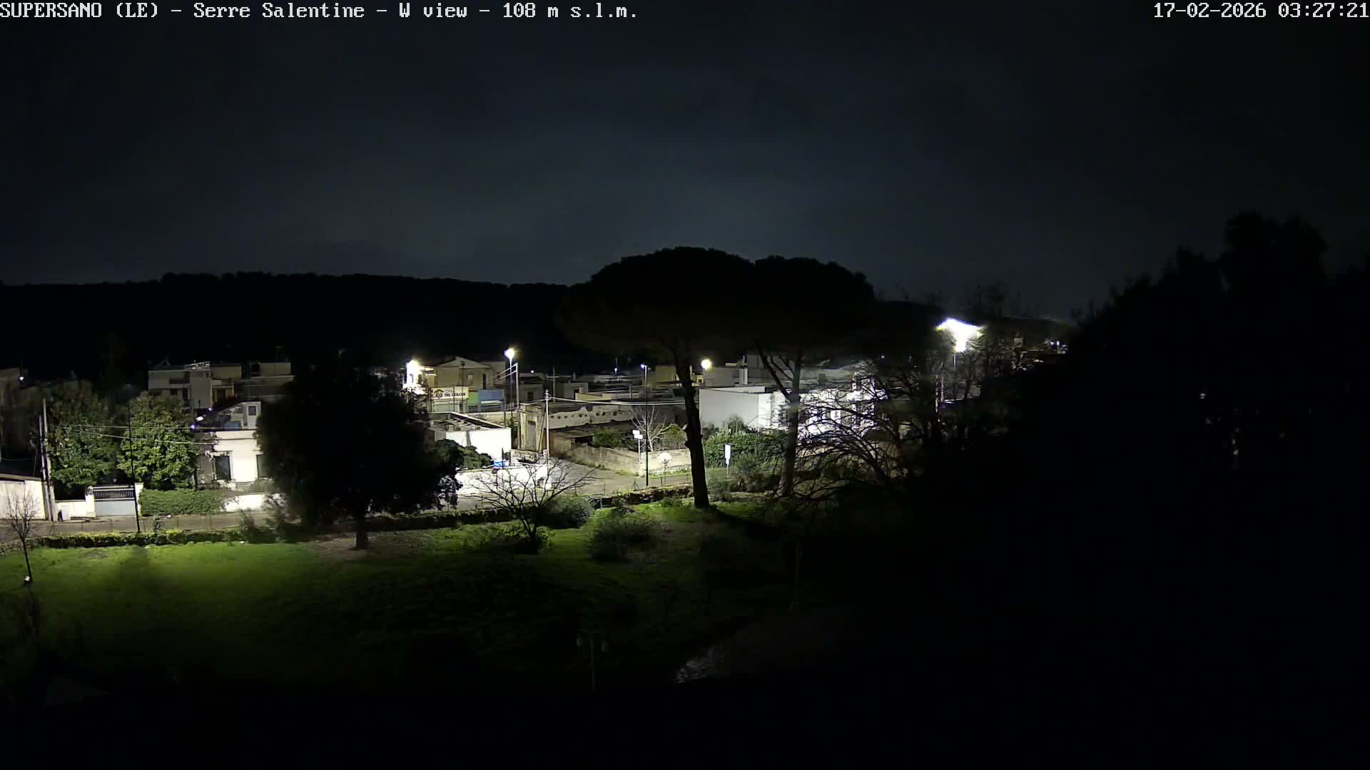Supersano, Serre Salentine Live Cam - Lecce, Apulia, Italy