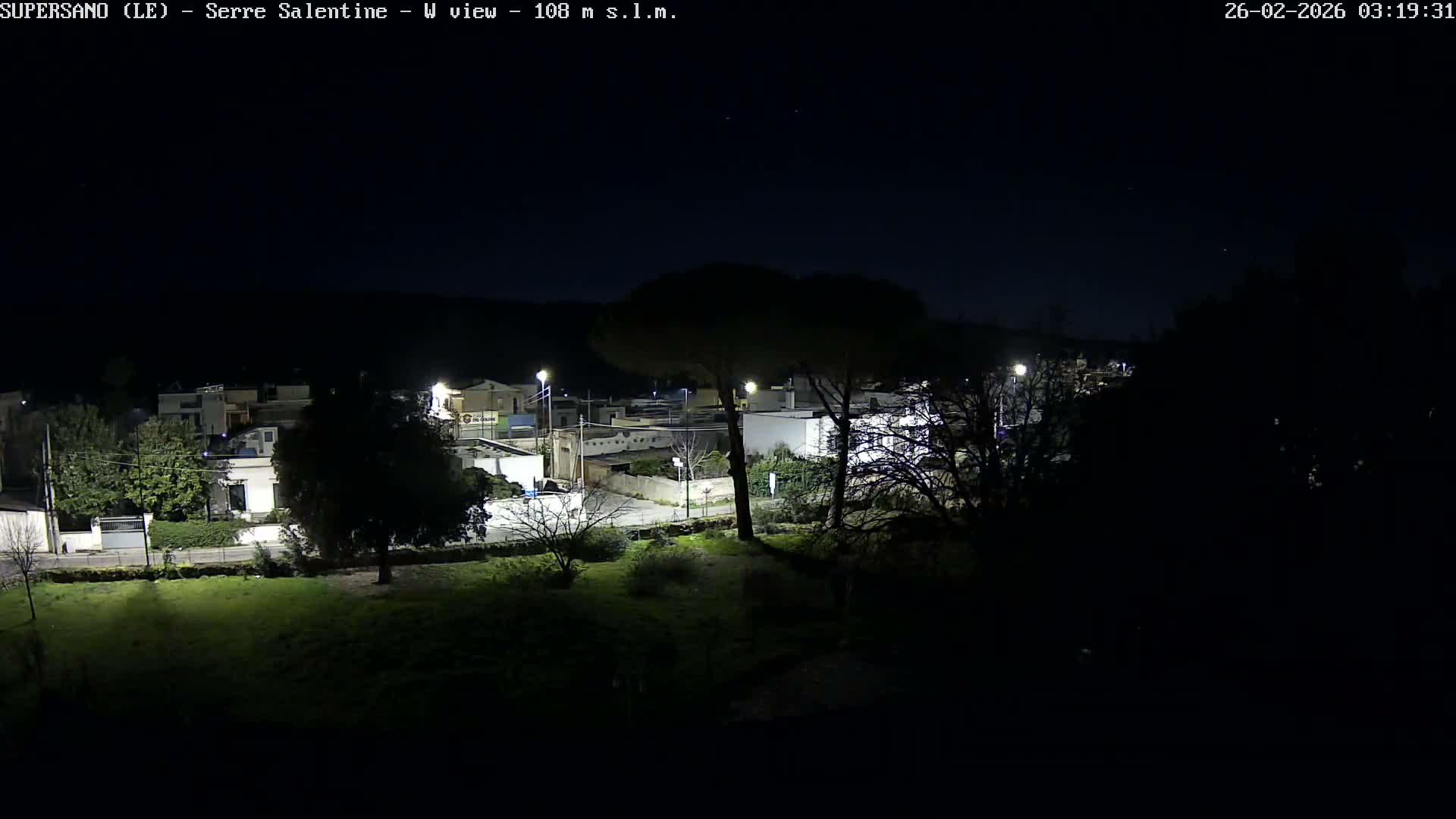 Supersano, Serre Salentine Live Cam - Lecce, Apulia, Italy