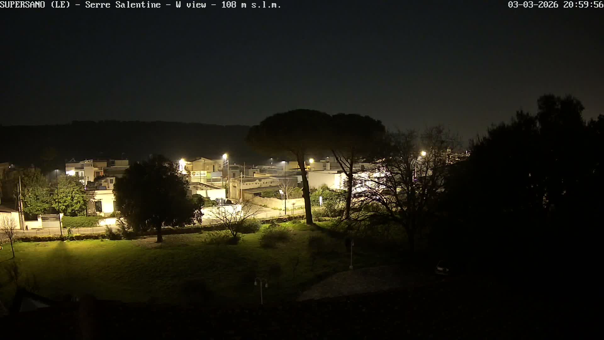 Supersano, Serre Salentine Live Cam - Lecce, Apulia, Italy