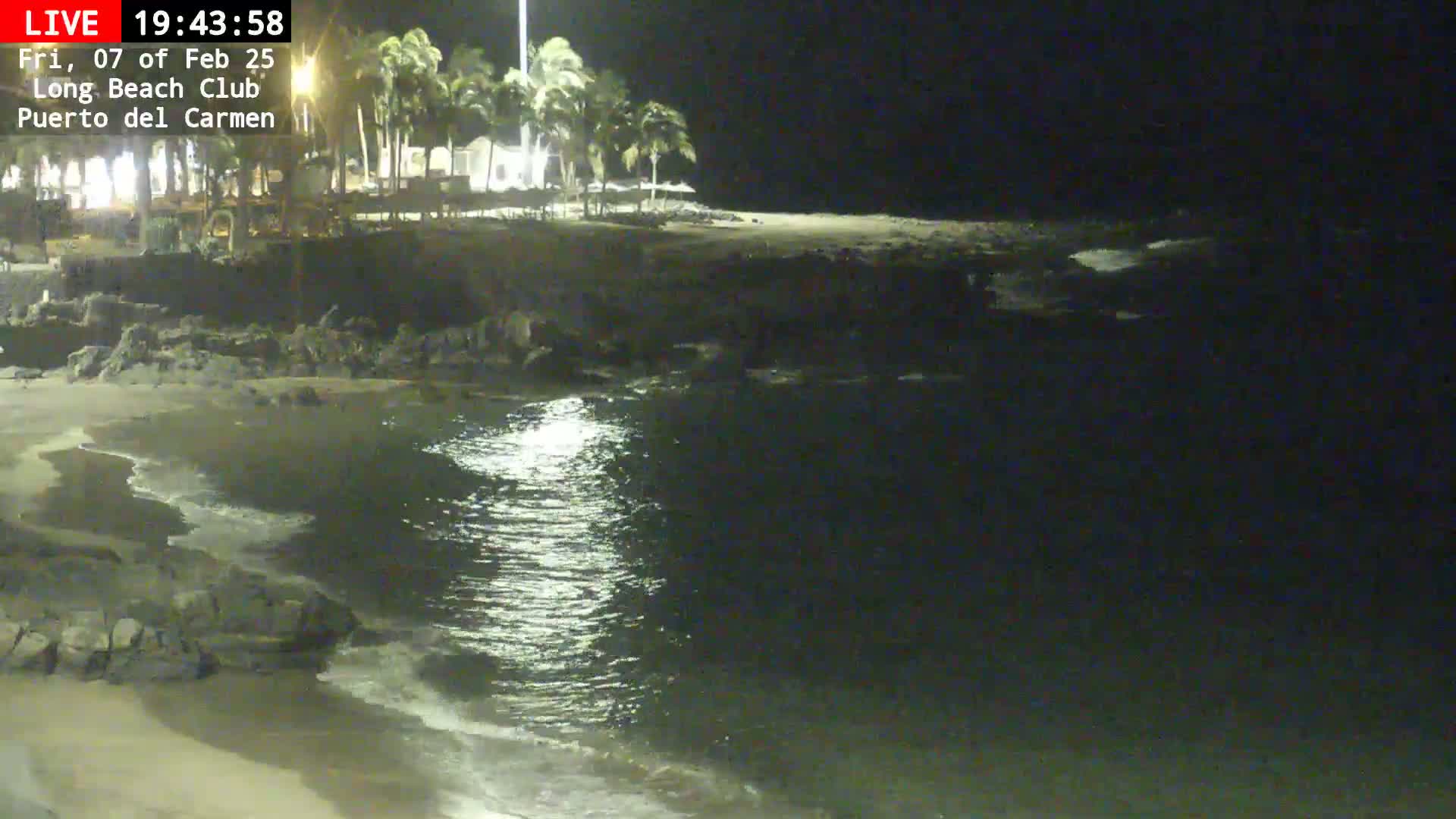 Lanzarote, Puerto del Carmen Beach Live Cam - Canary Islands, Las Palmas, Spain