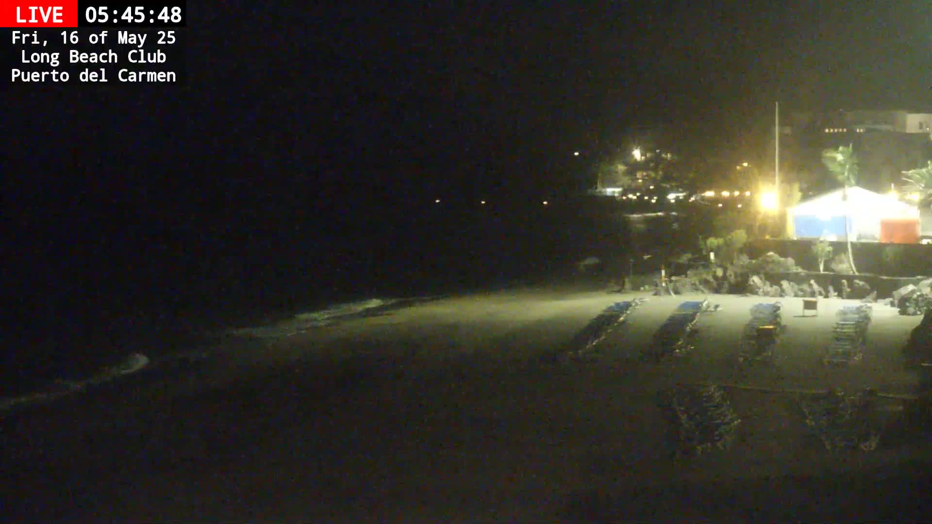 Lanzarote, Puerto del Carmen Beach Live Cam - Canary Islands, Las Palmas, Spain