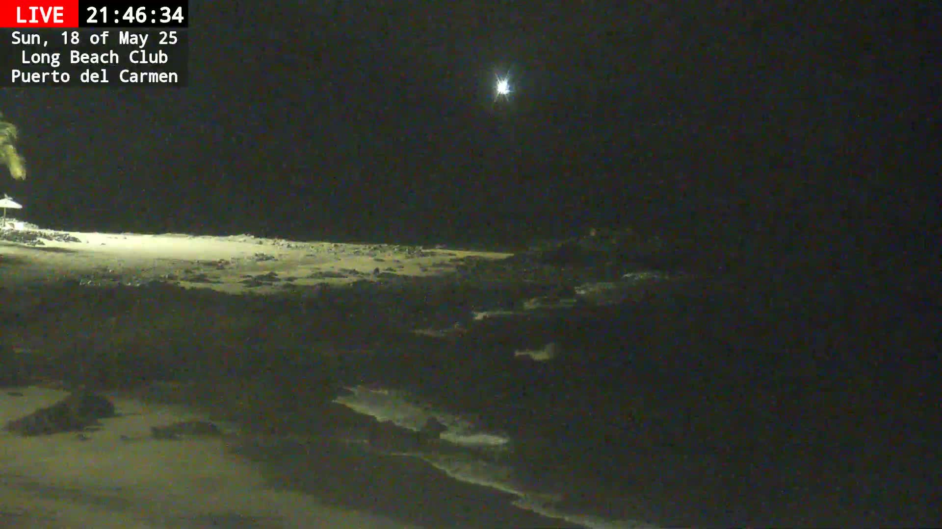 Lanzarote, Puerto del Carmen Beach Live Cam - Canary Islands, Las Palmas, Spain