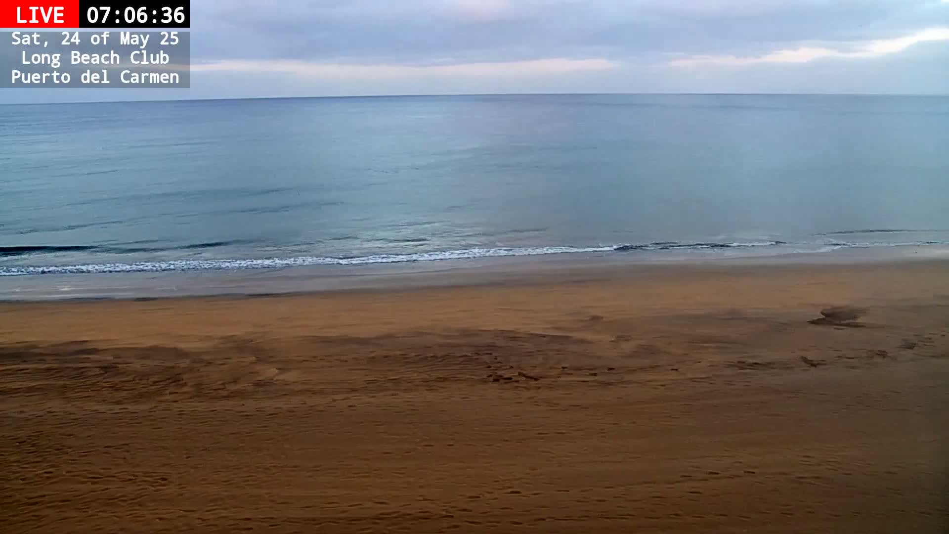 Lanzarote, Puerto del Carmen Beach Live Cam - Canary Islands, Las Palmas, Spain