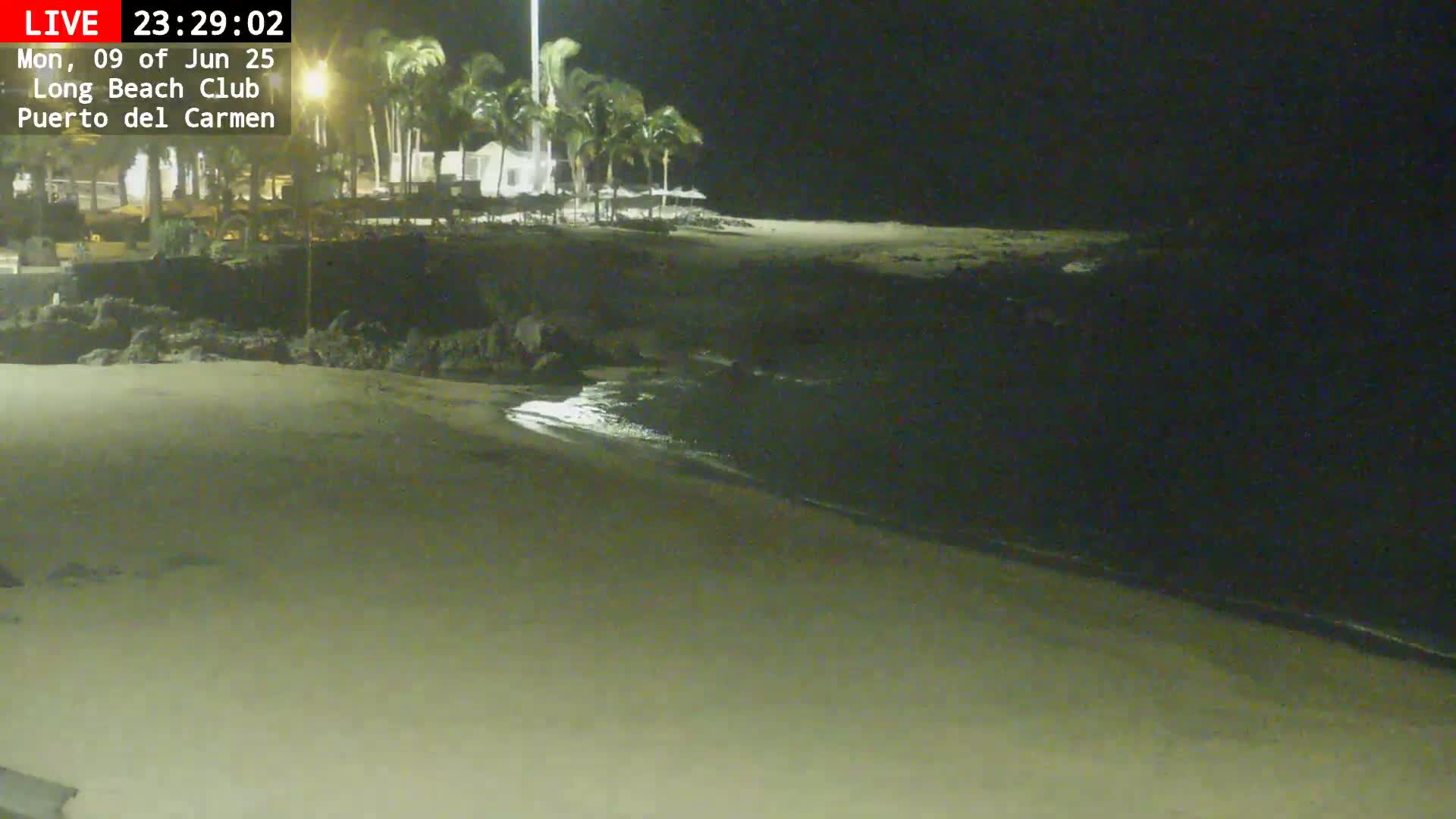 Lanzarote, Puerto del Carmen Beach Live Cam - Canary Islands, Las Palmas, Spain