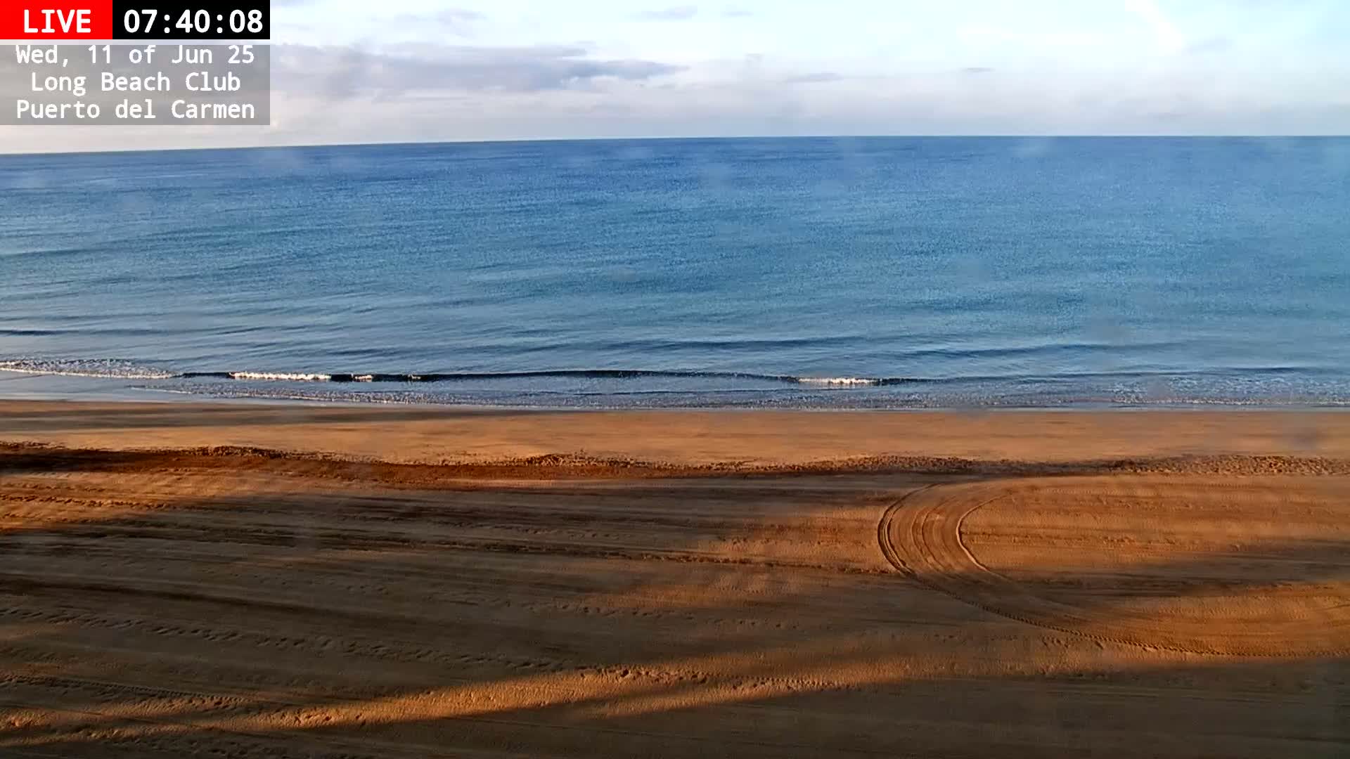 Lanzarote, Puerto del Carmen Beach Live Cam - Canary Islands, Las Palmas, Spain