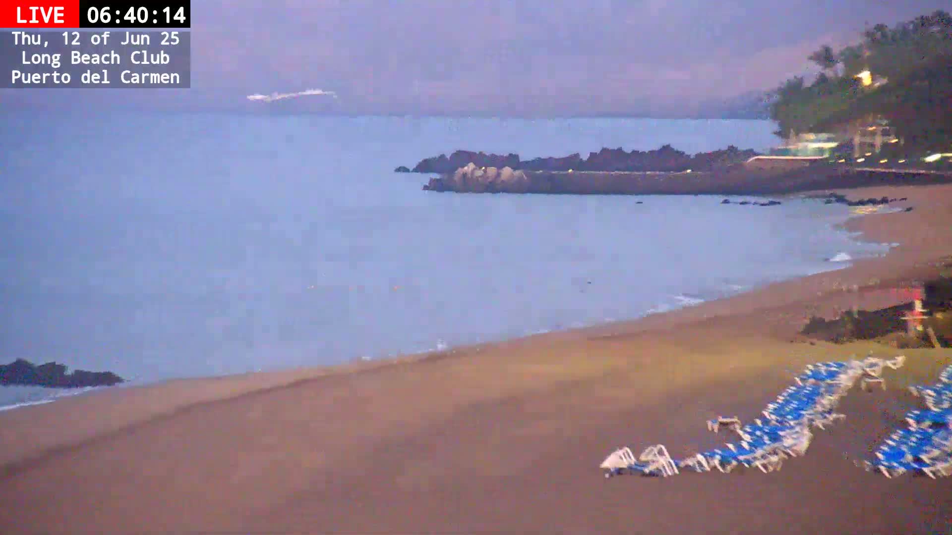 Lanzarote, Puerto del Carmen Beach Live Cam - Canary Islands, Las Palmas, Spain
