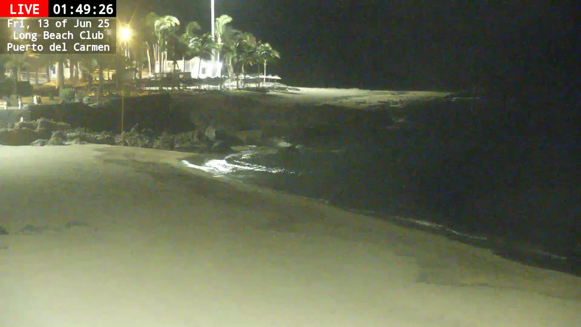 Lanzarote, Puerto del Carmen Beach Live Cam - Canary Islands, Las Palmas, Spain