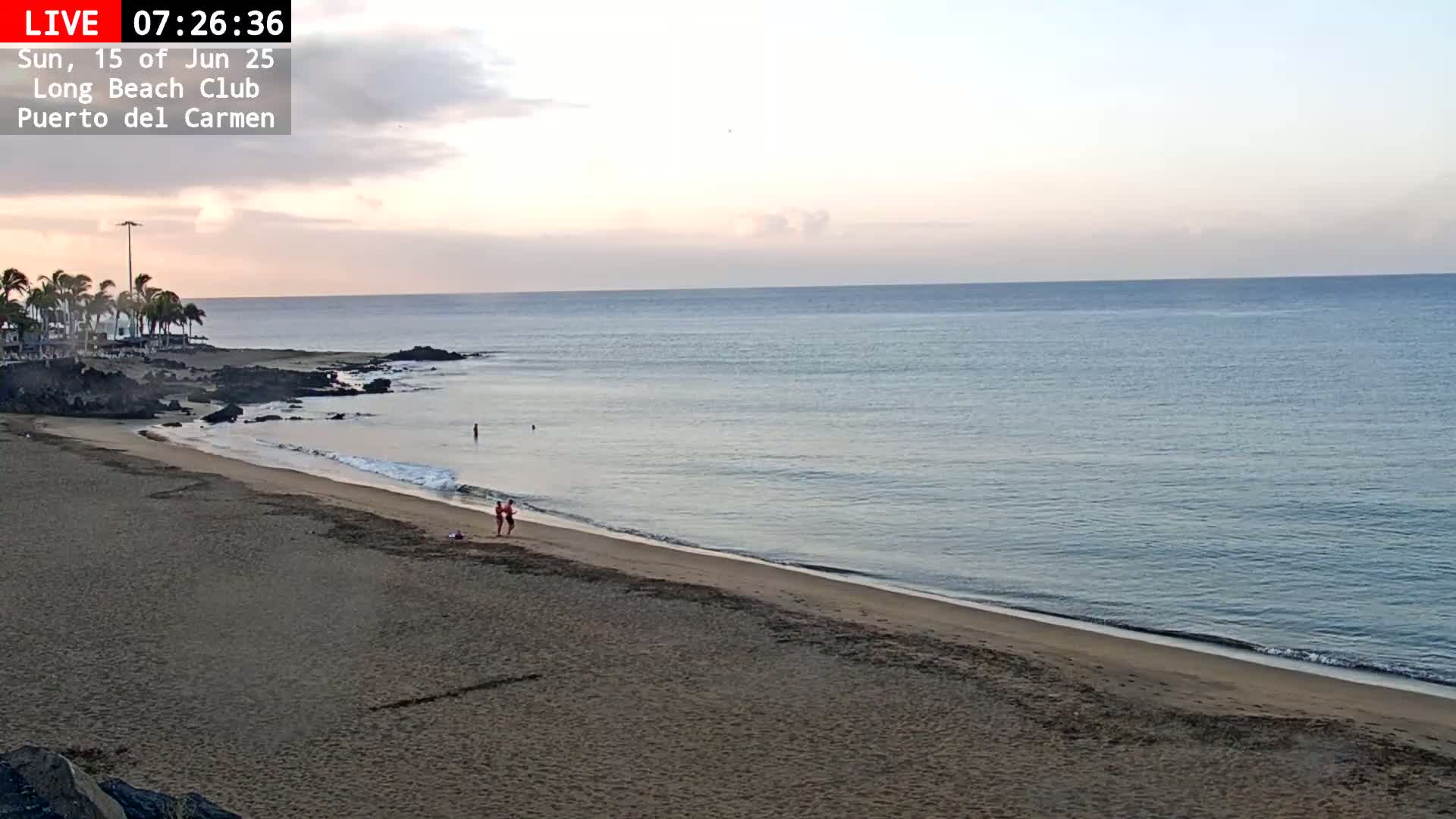 Lanzarote, Puerto del Carmen Beach Live Cam - Canary Islands, Las Palmas, Spain
